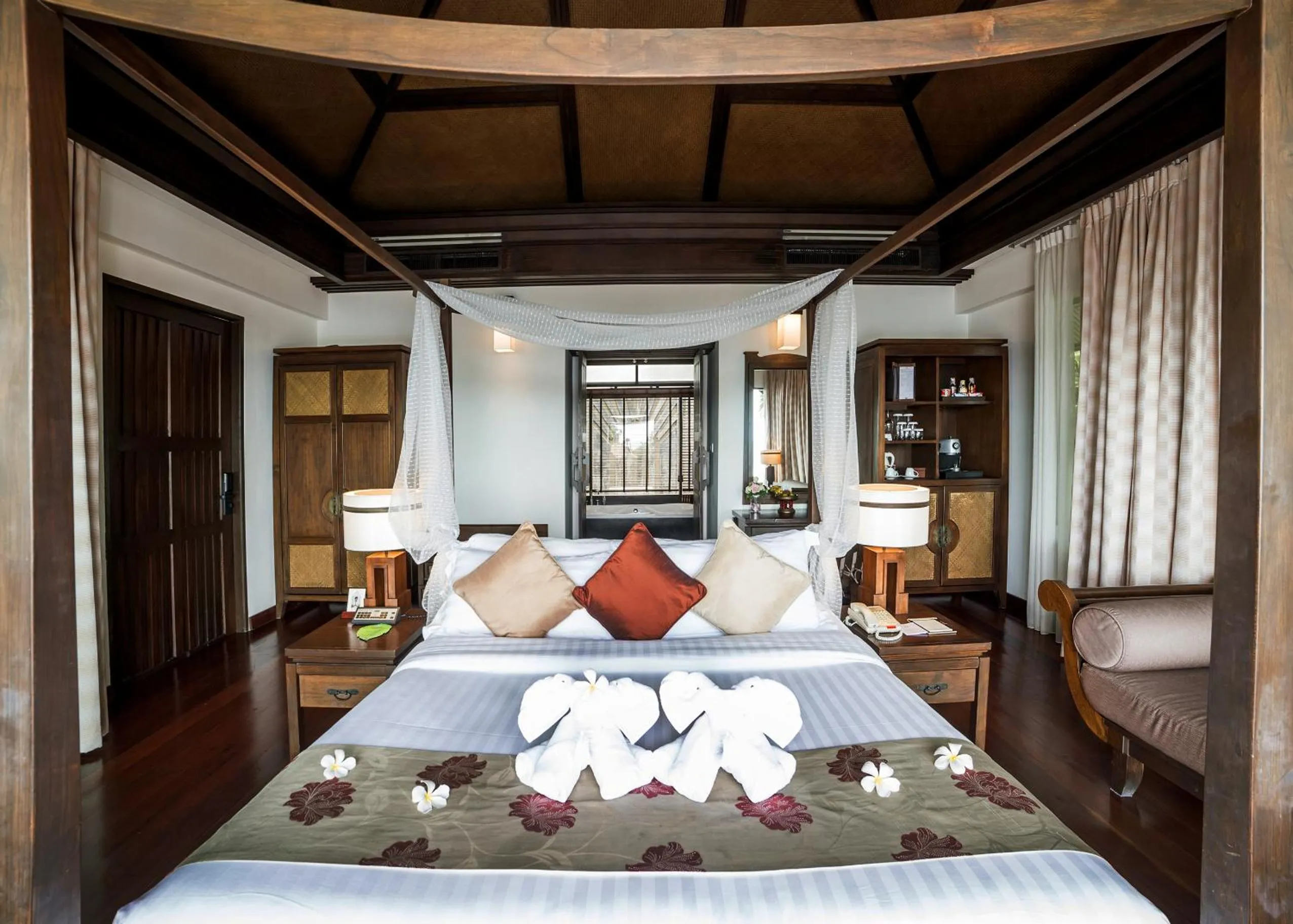 Bedroom, Bed in Nora Buri Resort & Spa - SHA Extra Plus