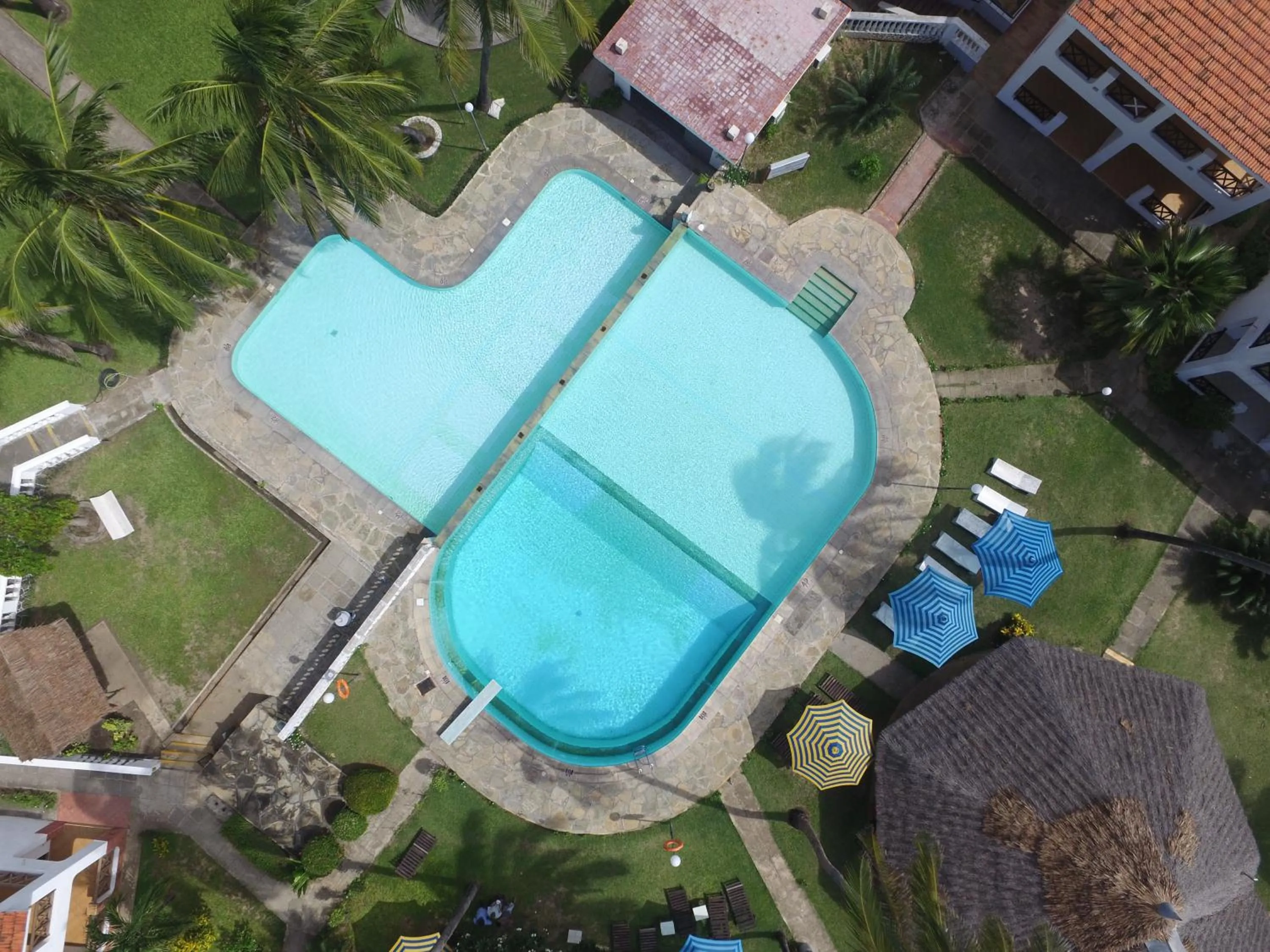 Bird's eye view in Nyali Beach Holiday Resort