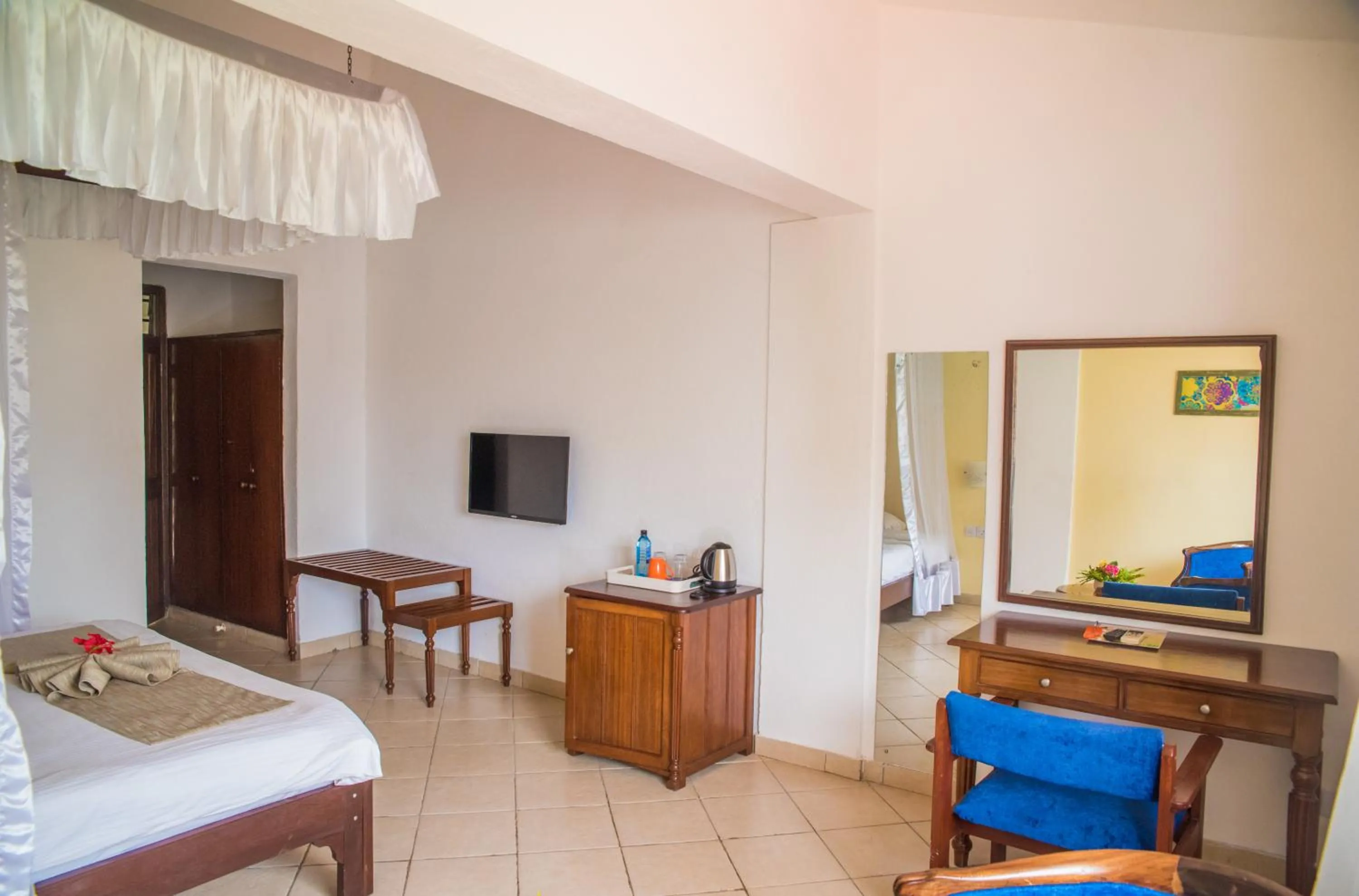 Bed in Nyali Beach Holiday Resort