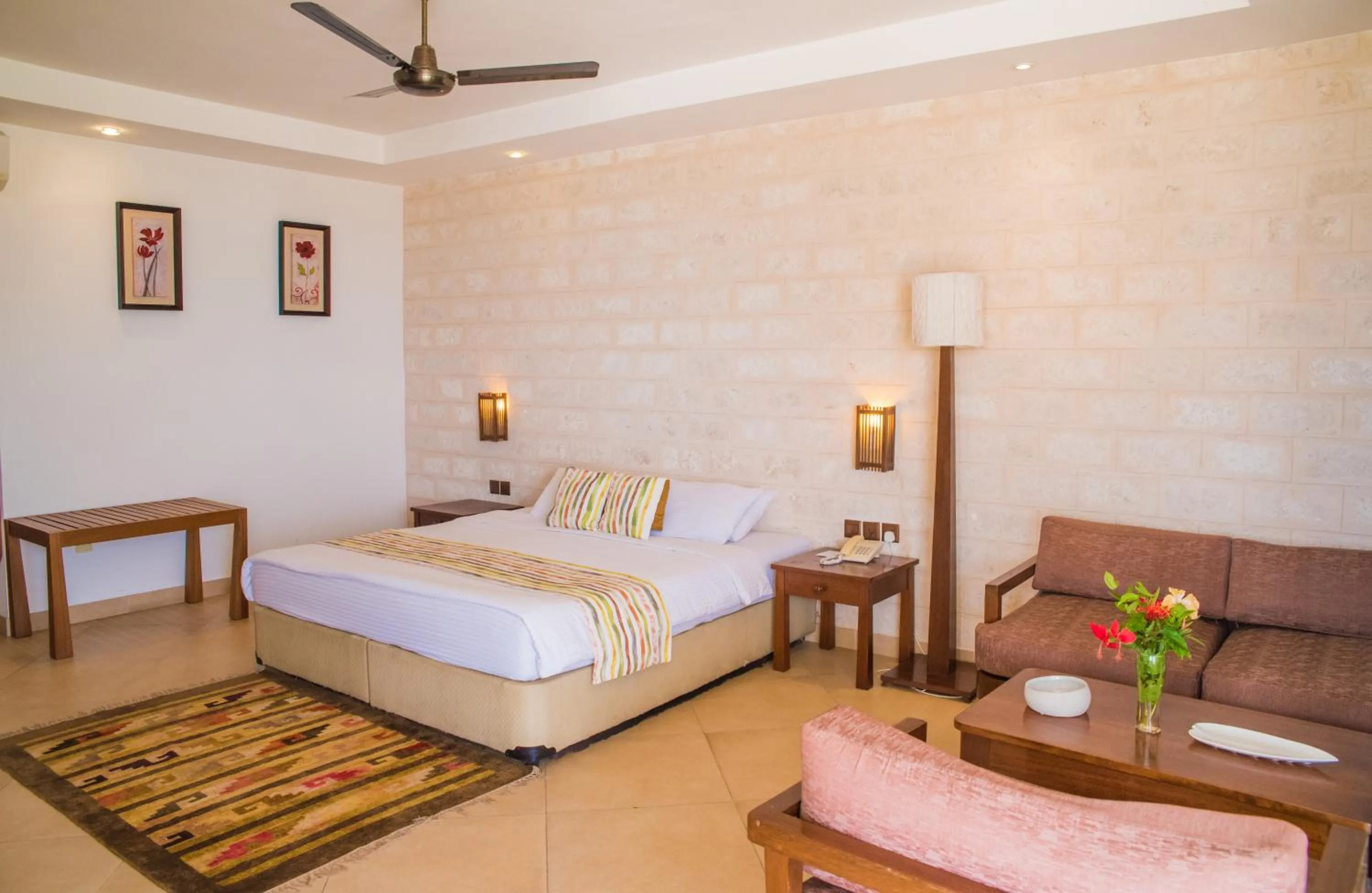 Decorative detail, Bed in Nyali Beach Holiday Resort