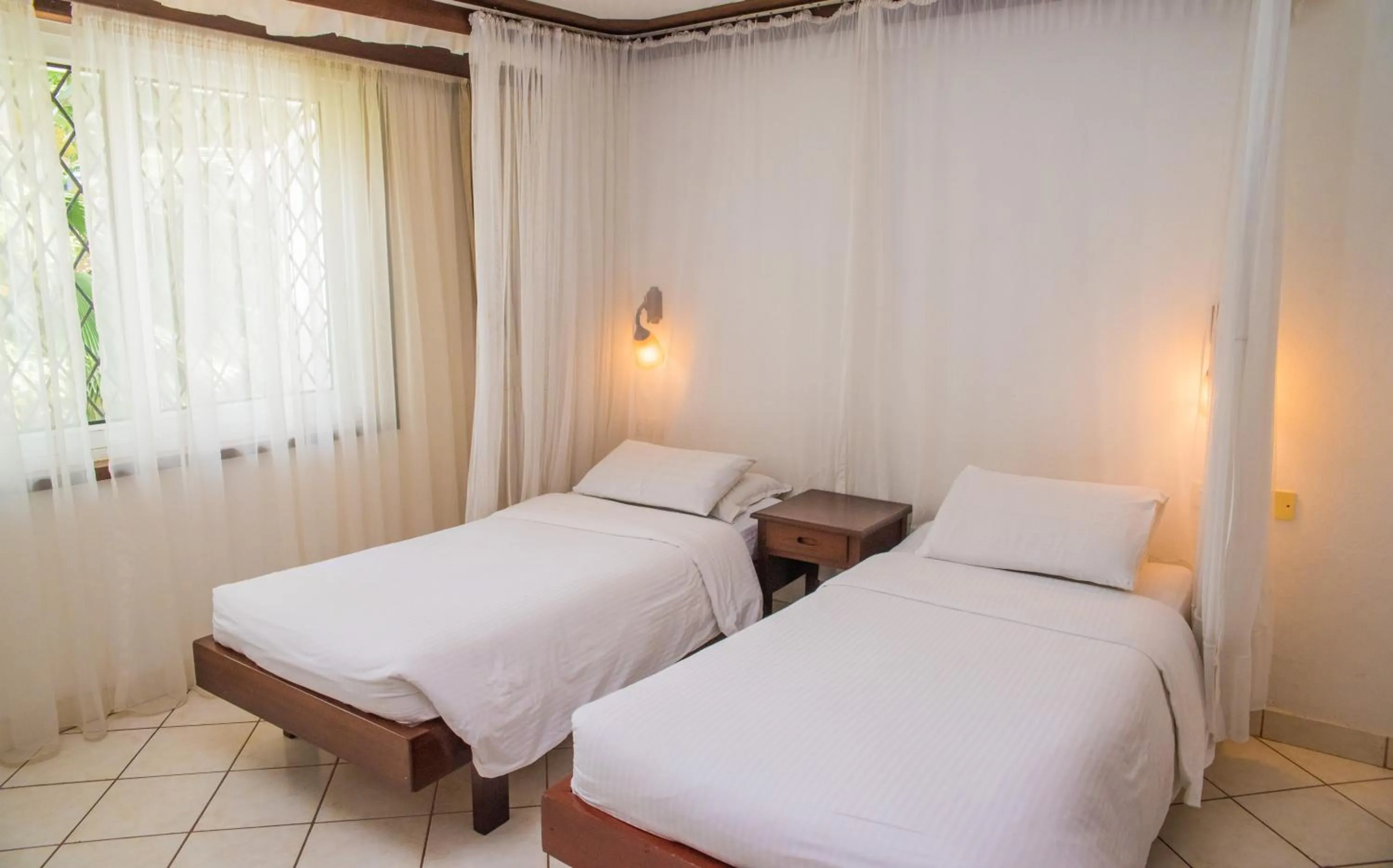 Bed in Nyali Beach Holiday Resort
