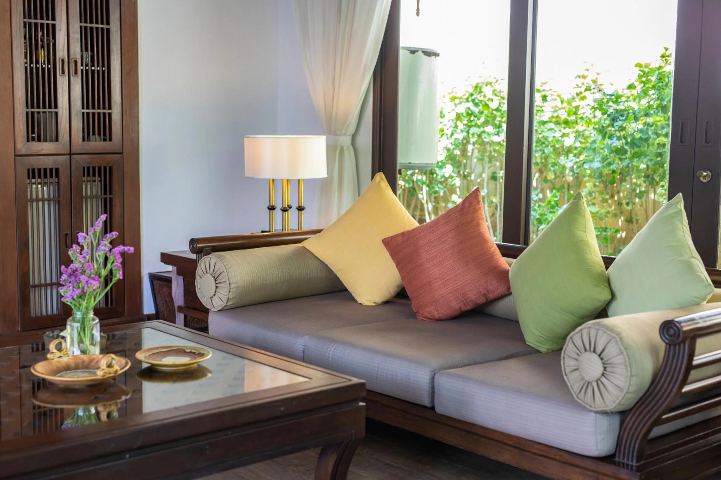 Living room in Nora Beach Resort & Spa - SHA Extra Plus