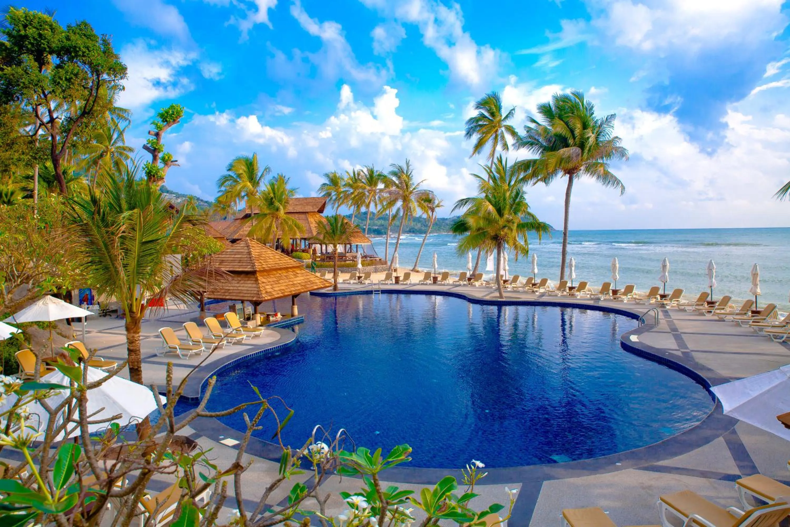 Swimming pool in Nora Beach Resort & Spa - SHA Extra Plus