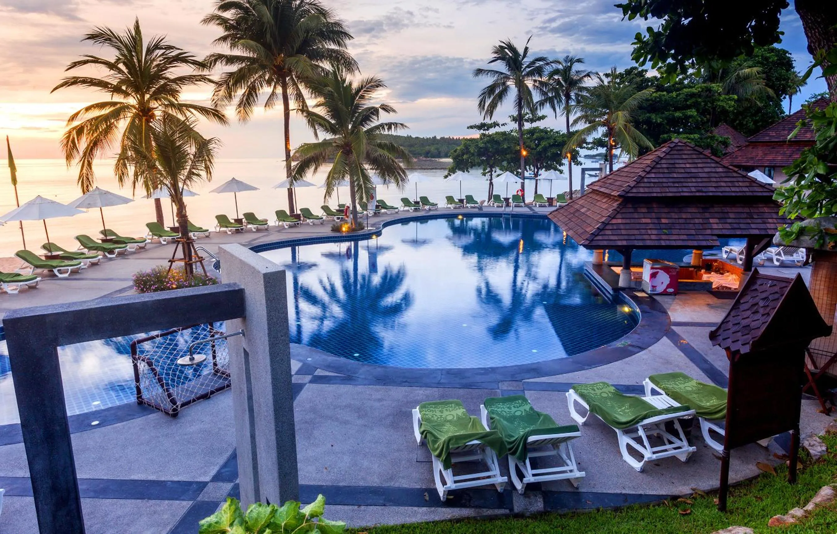 Swimming pool in Nora Beach Resort & Spa - SHA Extra Plus