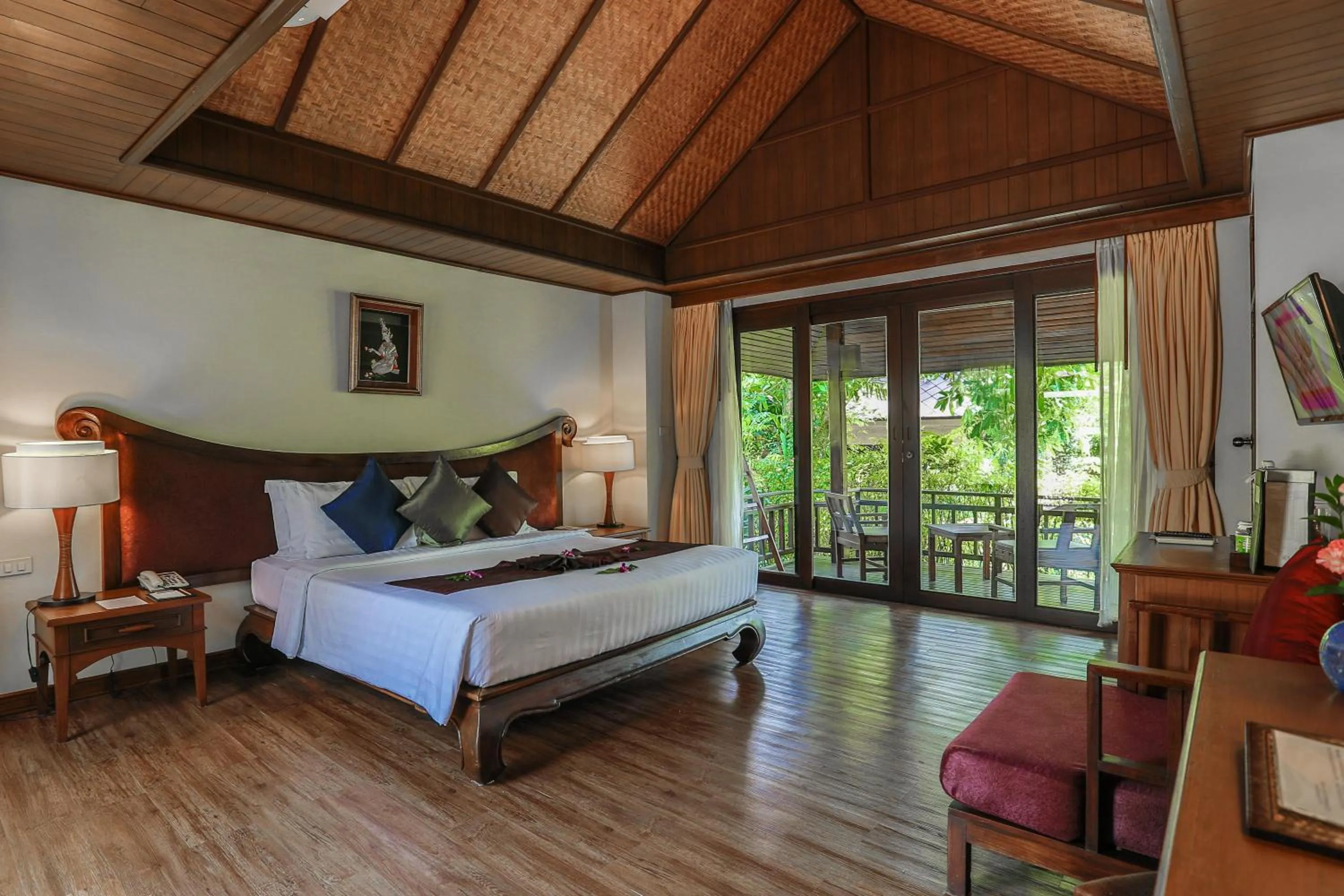 Photo of the whole room, Bed in Nora Beach Resort & Spa - SHA Extra Plus