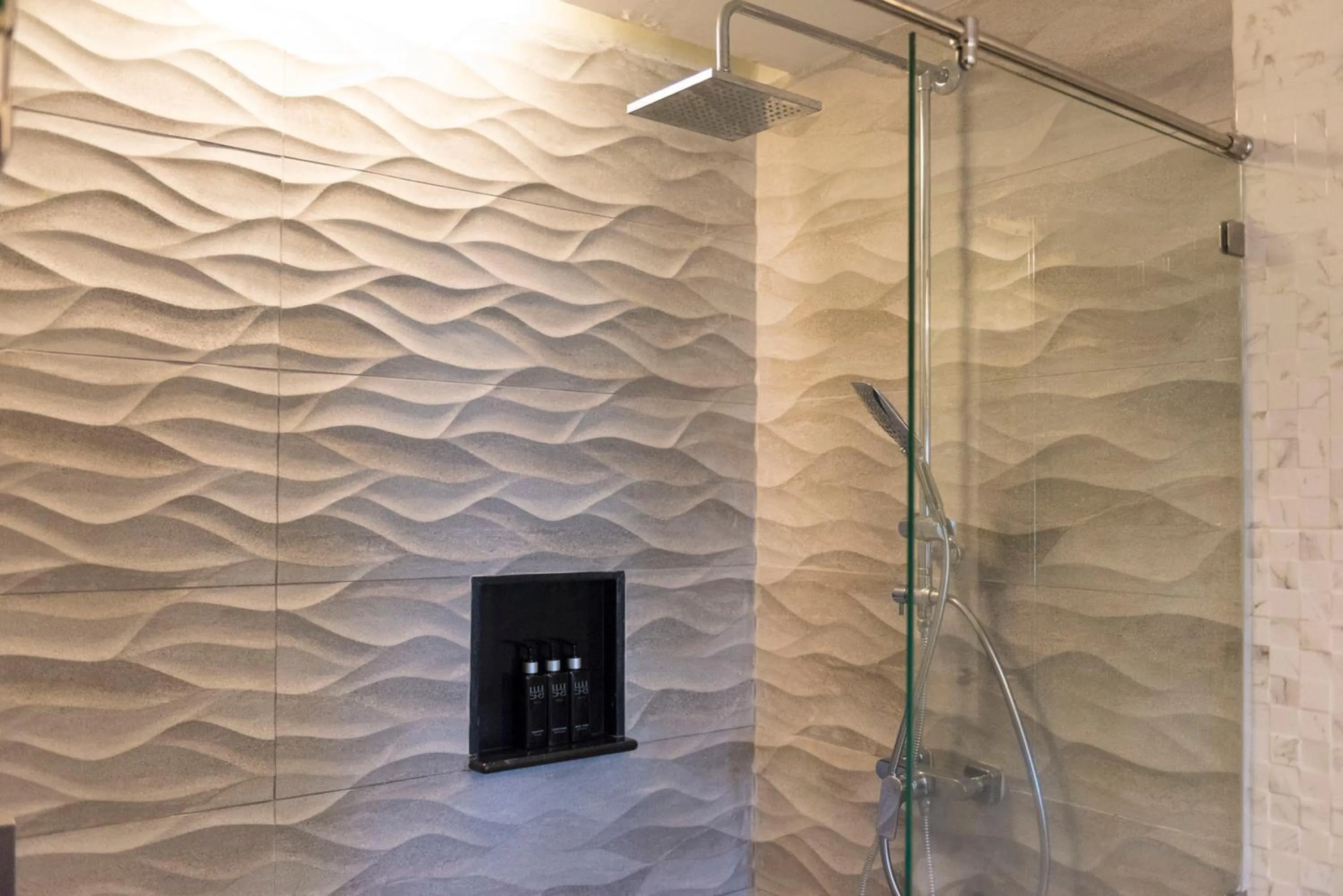 Bathroom in Nora Beach Resort & Spa - SHA Extra Plus