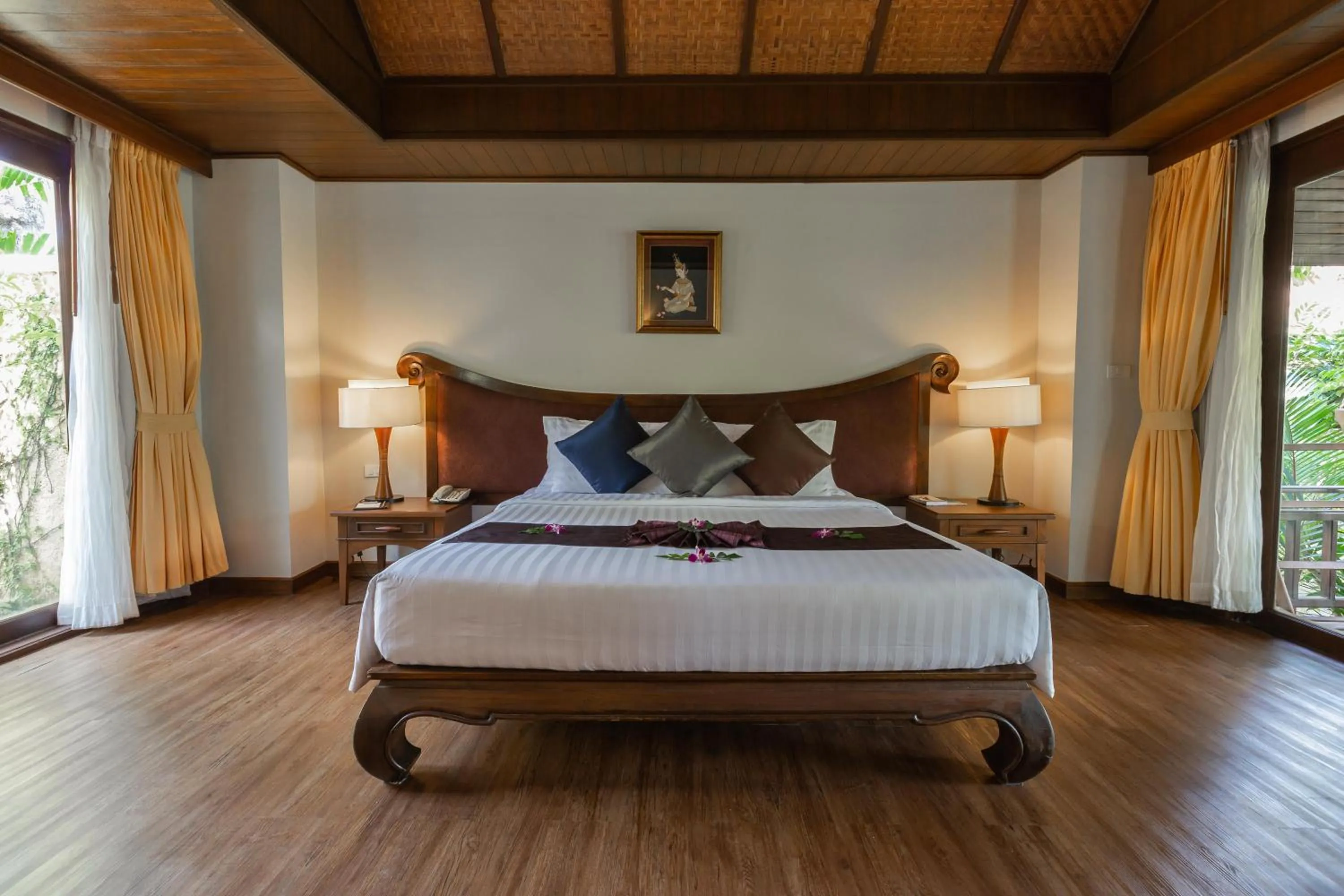 Bed in Nora Beach Resort & Spa - SHA Extra Plus