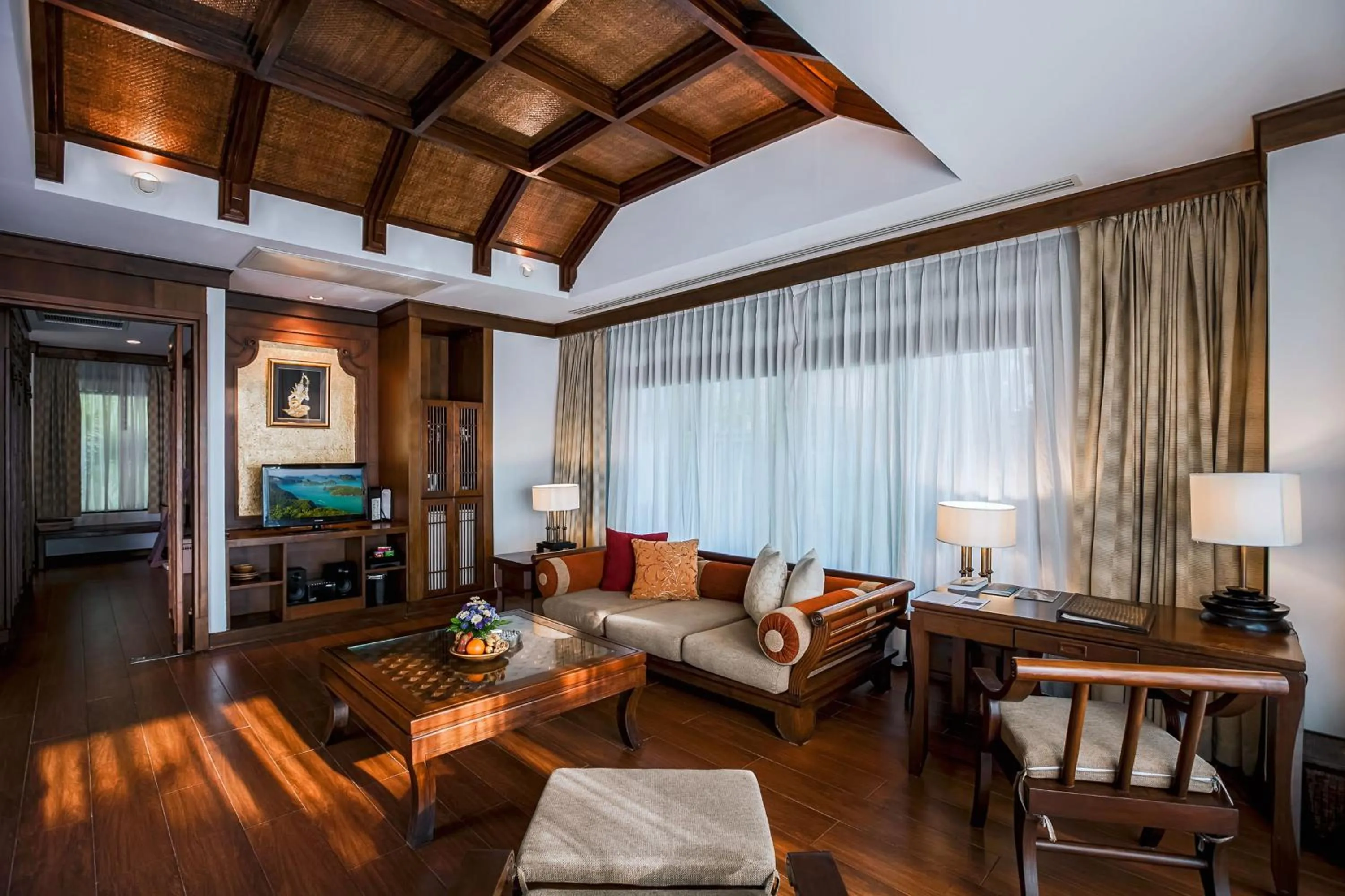 Living room in Nora Beach Resort & Spa - SHA Extra Plus