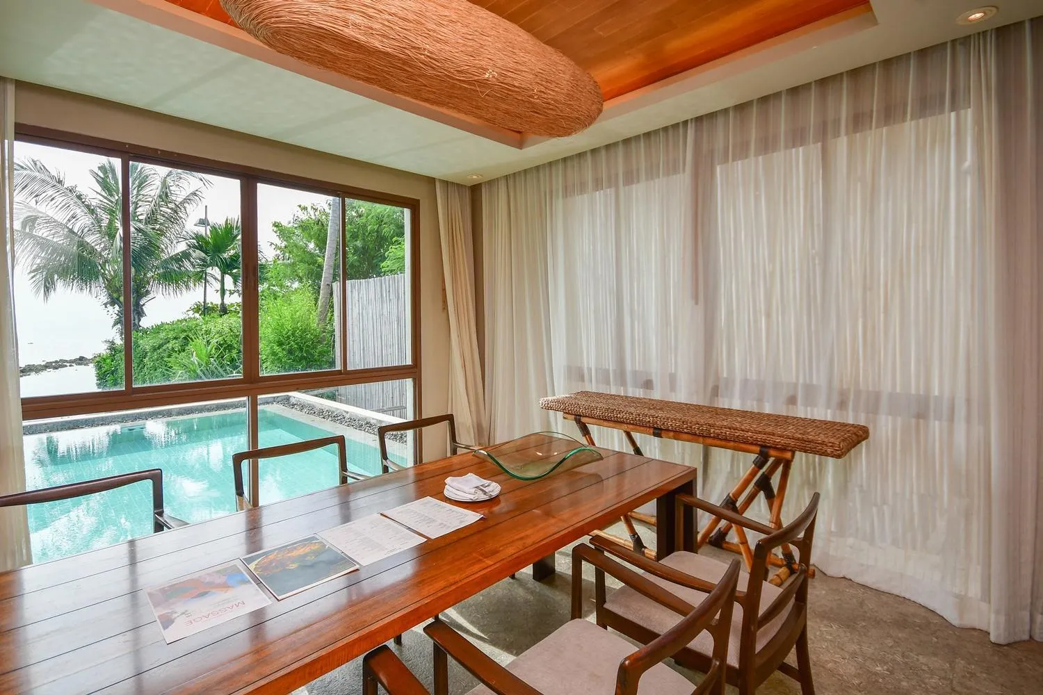 Pool view in ShaSa Resort - Luxury Beachfront Suites