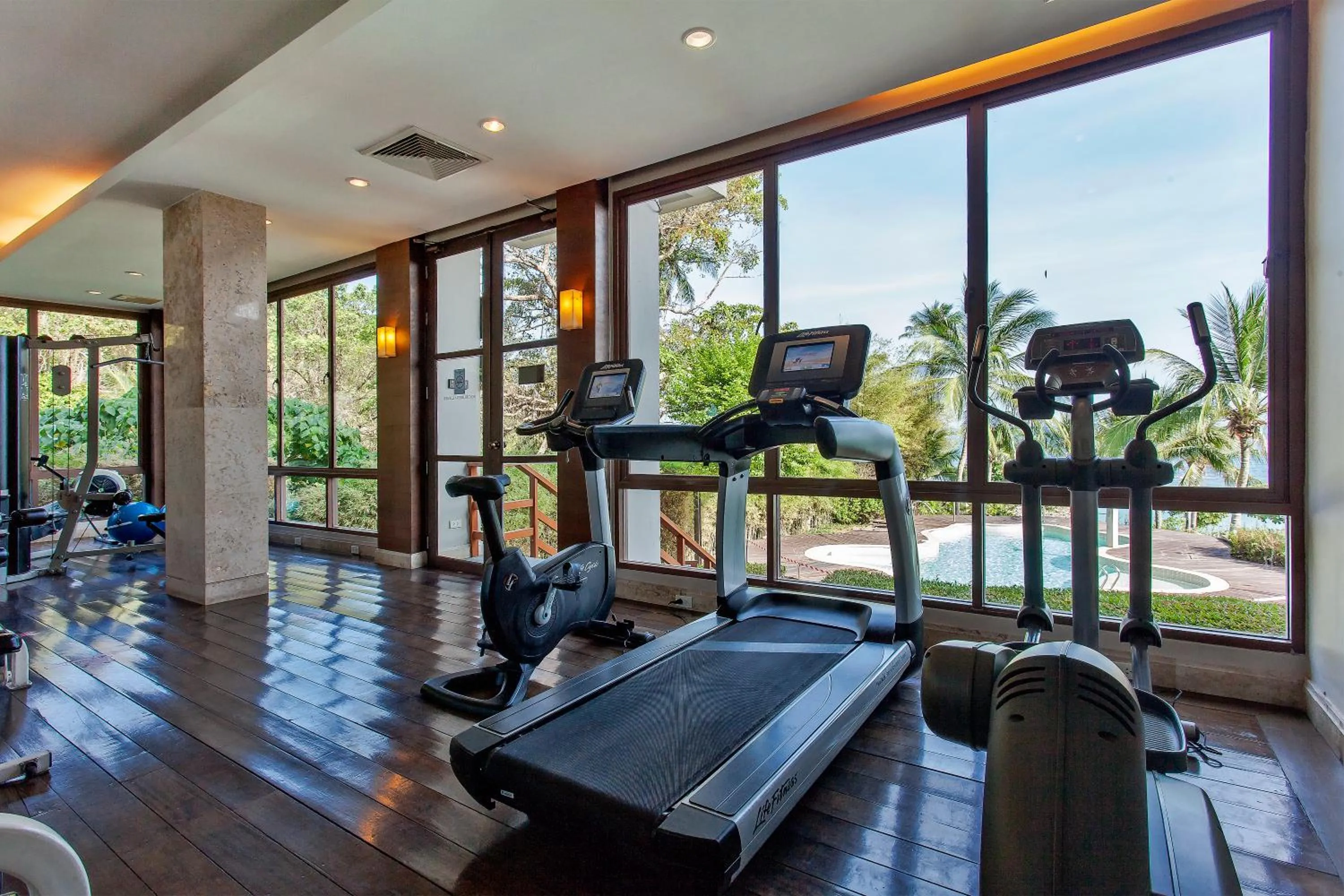 Fitness centre/facilities in ShaSa Resort - Luxury Beachfront Suites