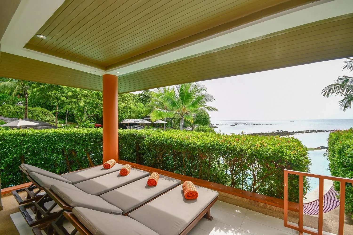 Balcony/Terrace in ShaSa Resort - Luxury Beachfront Suites