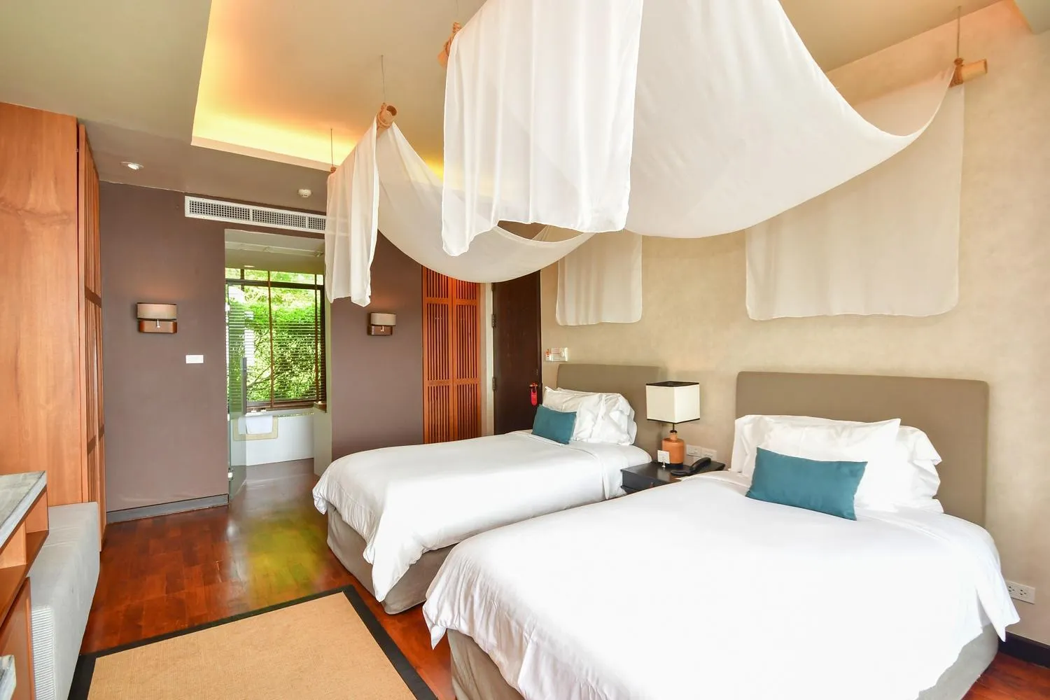 Bedroom in ShaSa Resort - Luxury Beachfront Suites