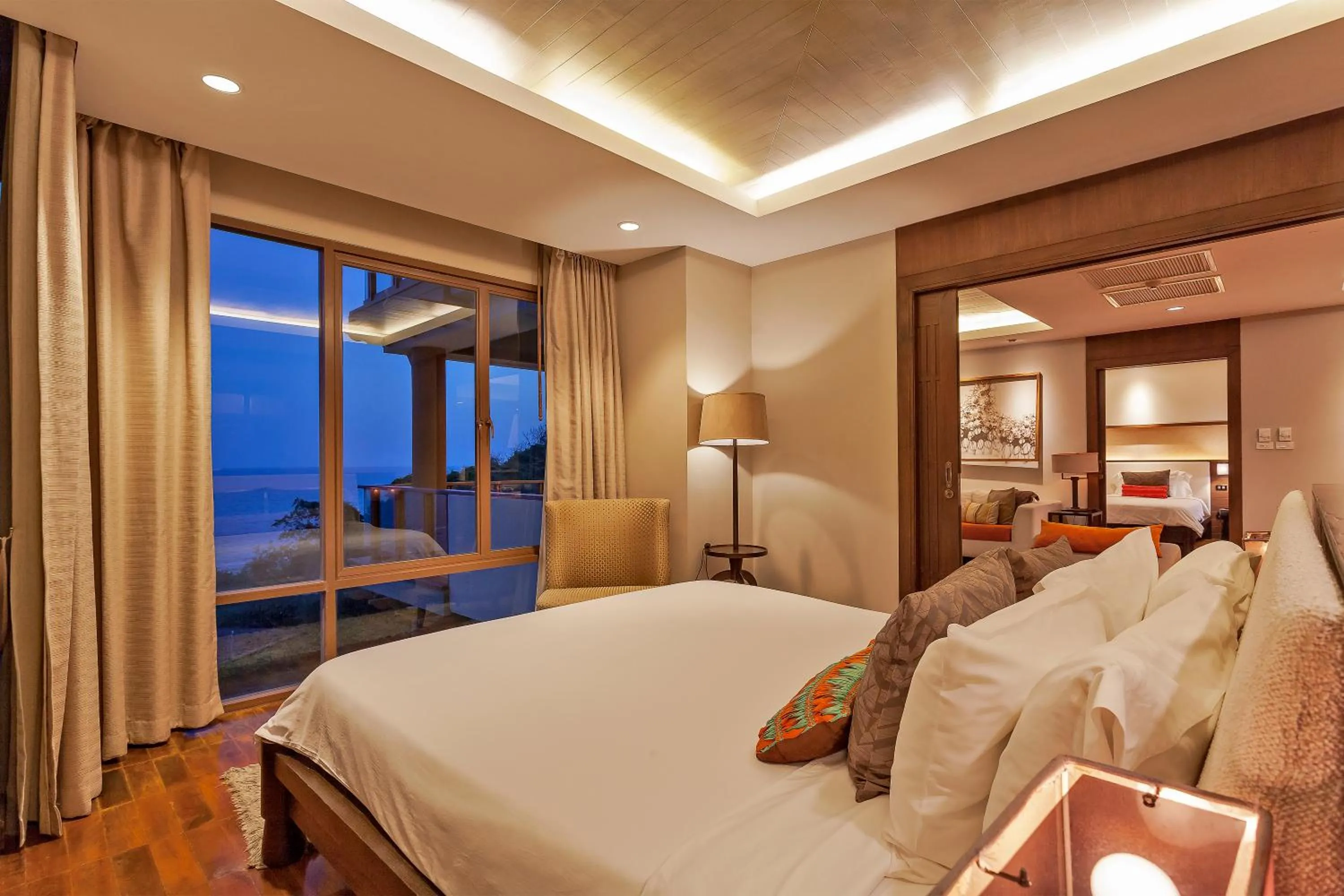 Bed in ShaSa Resort - Luxury Beachfront Suites