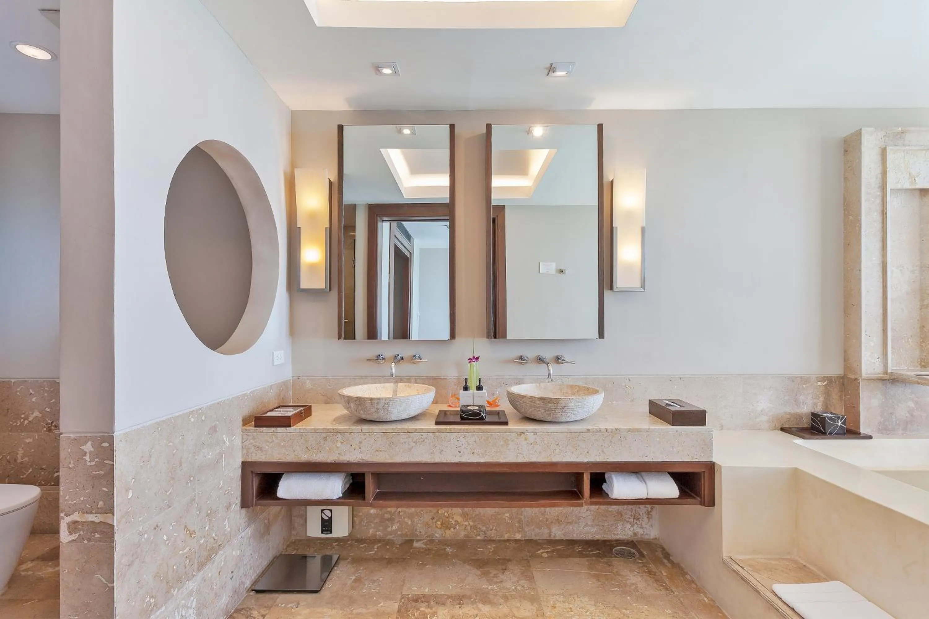 Bathroom in ShaSa Resort - Luxury Beachfront Suites