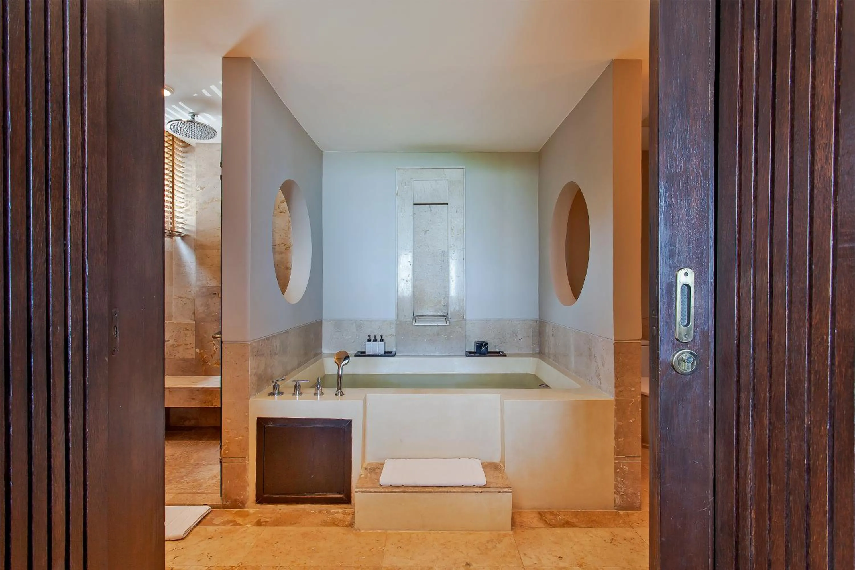 Shower in ShaSa Resort - Luxury Beachfront Suites
