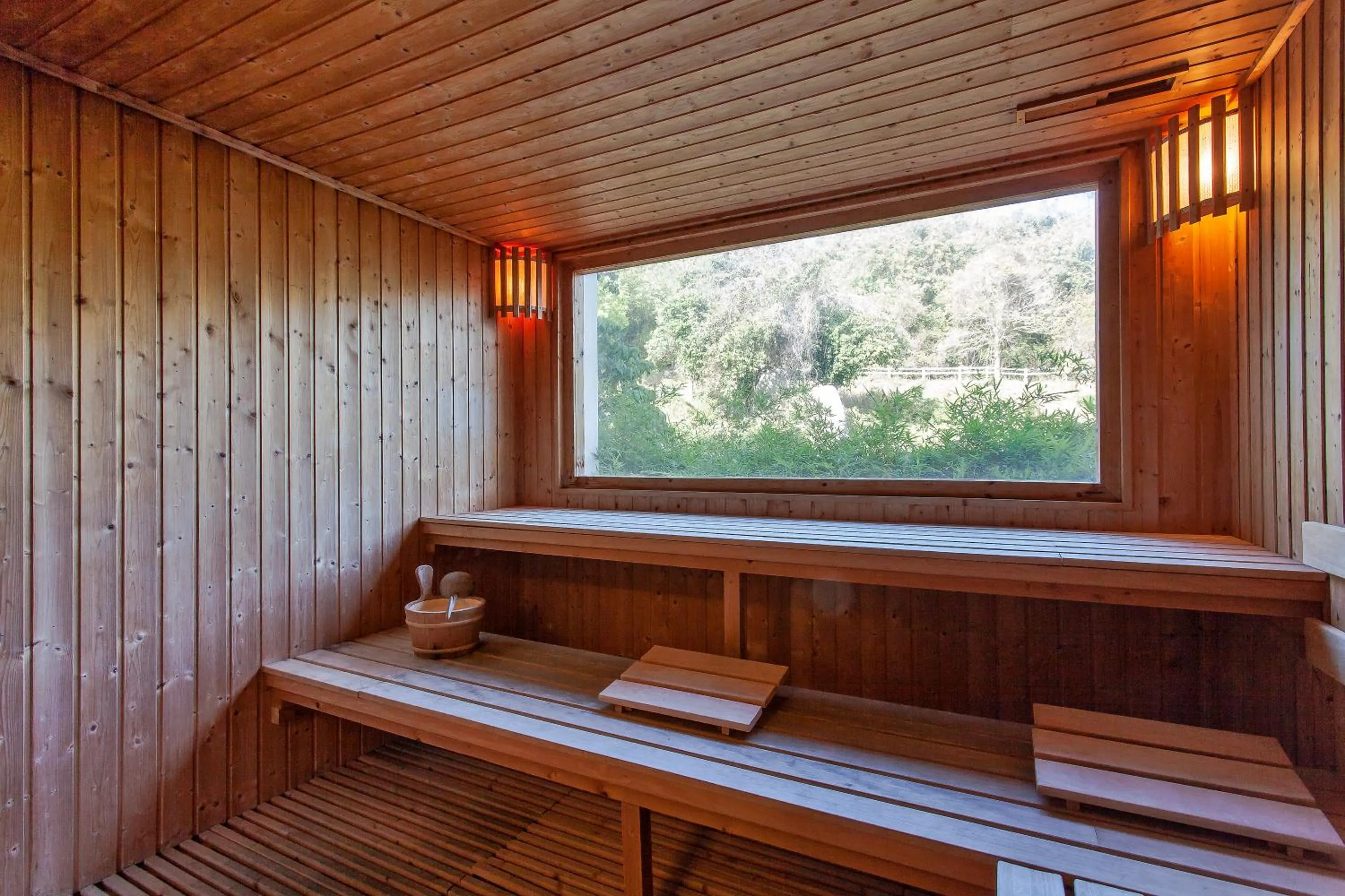 Sauna in ShaSa Resort - Luxury Beachfront Suites