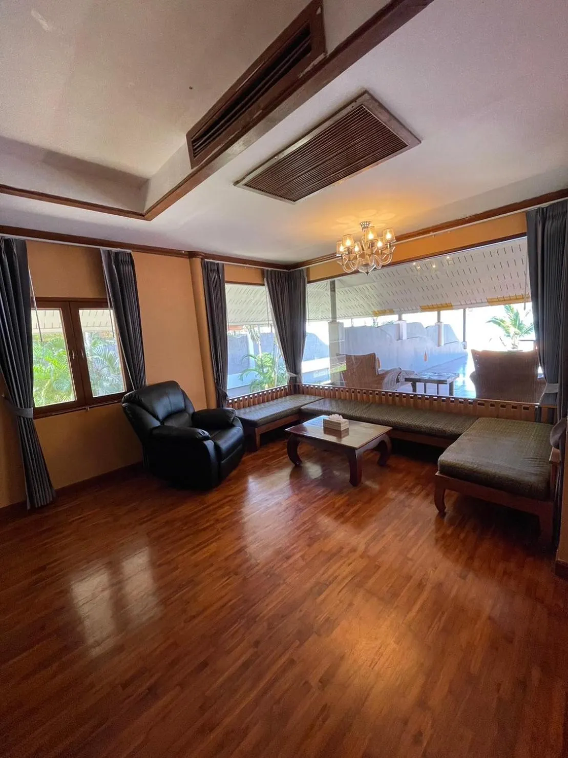 Living room in The Aiyapura Koh Chang