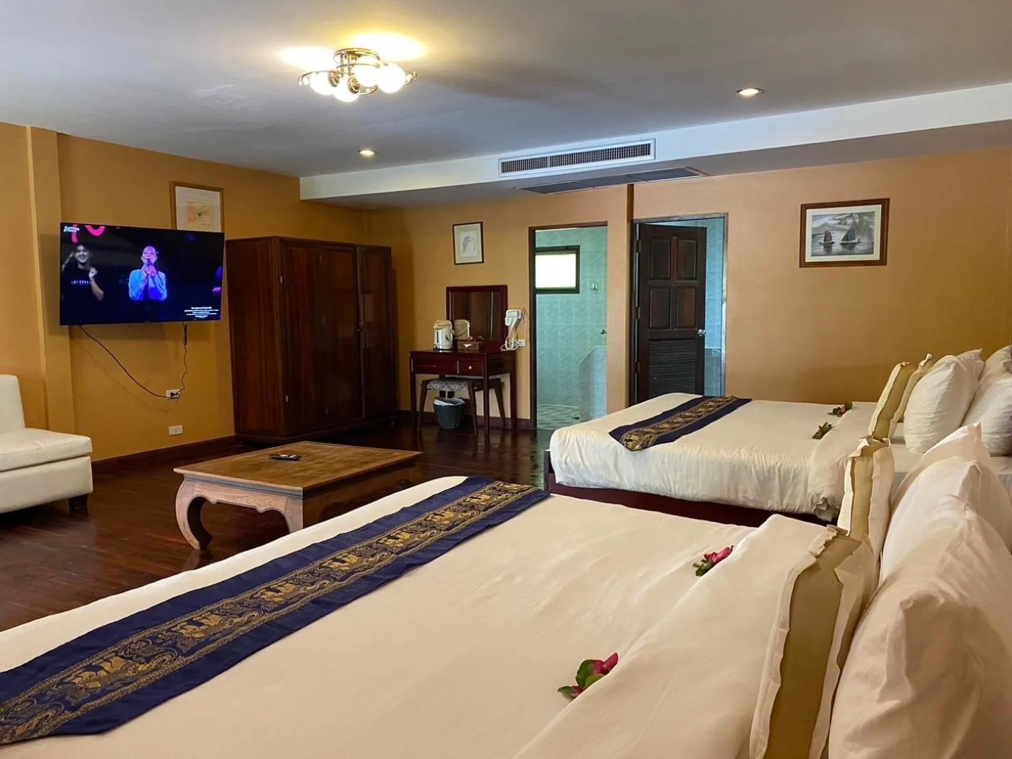 Bed in The Aiyapura Koh Chang