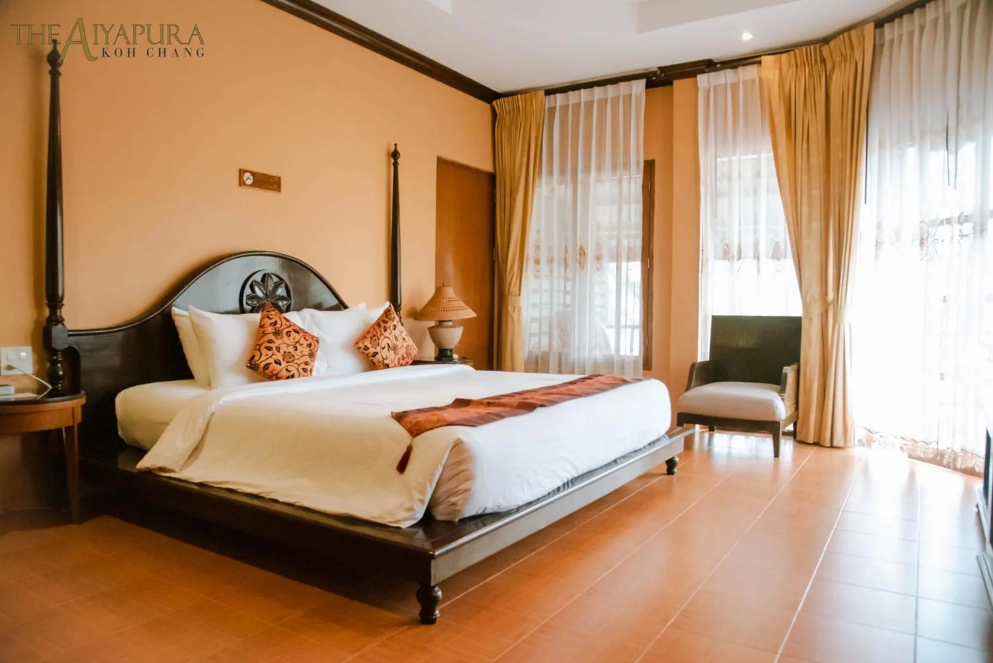 Bed in The Aiyapura Koh Chang