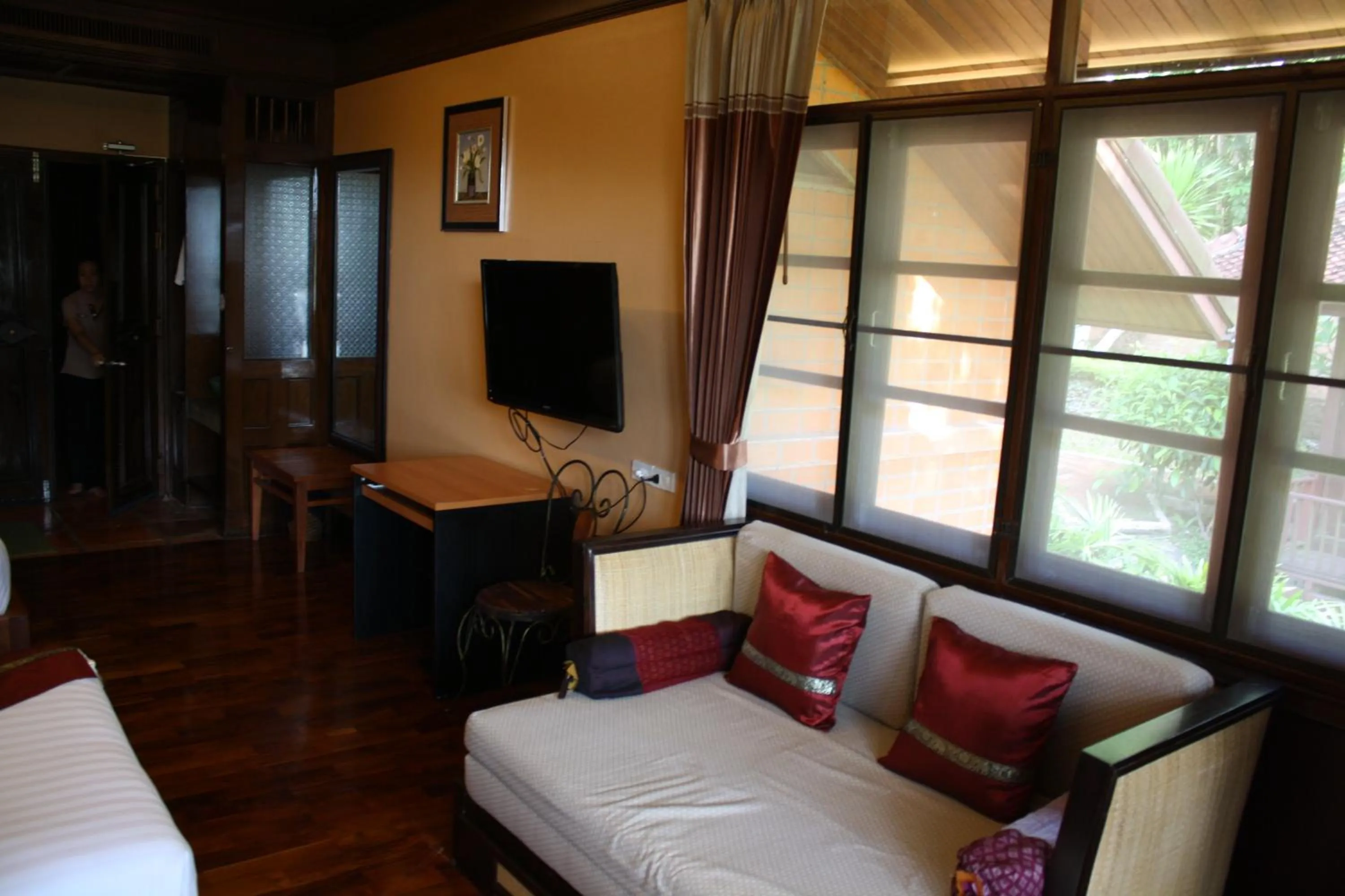 Seating area in The Aiyapura Koh Chang