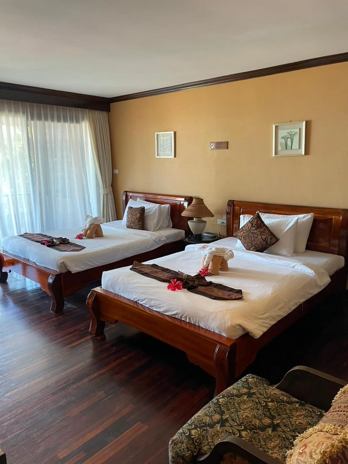 Bed in The Aiyapura Koh Chang