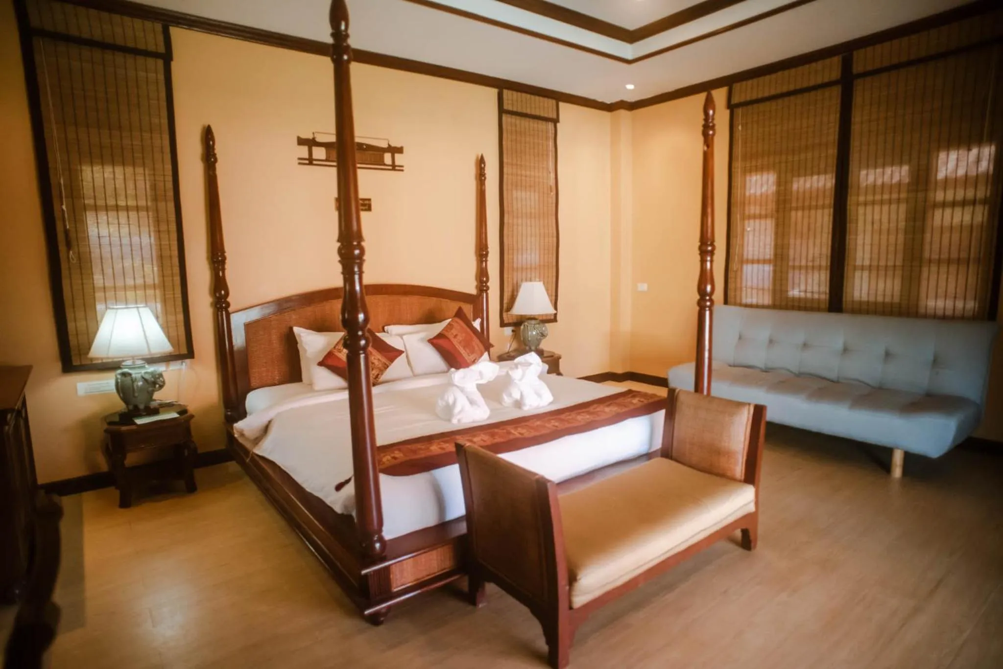 Bed in The Aiyapura Koh Chang