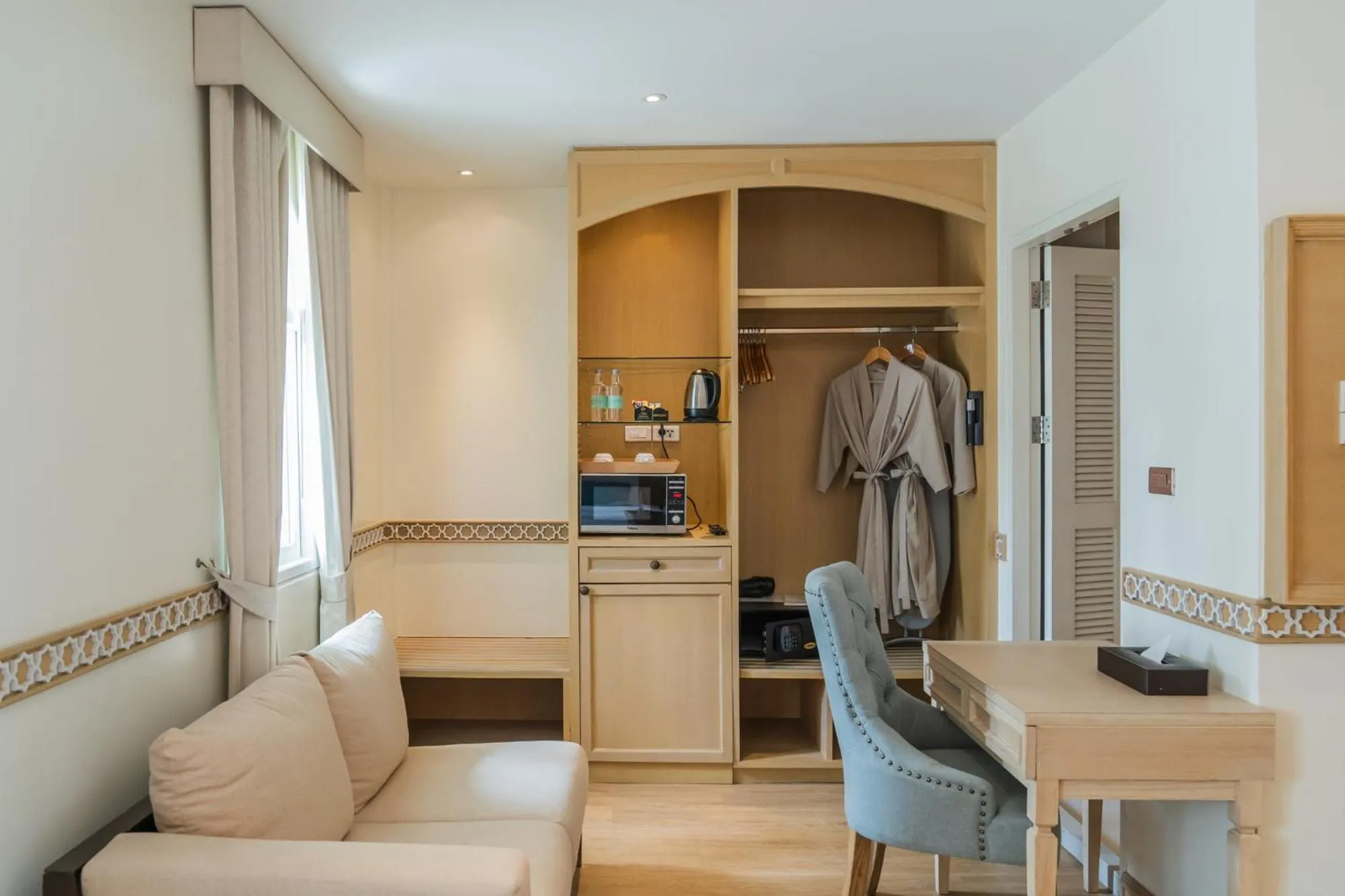 Seating area in La Petite Salil Sukhumvit Thonglor 1