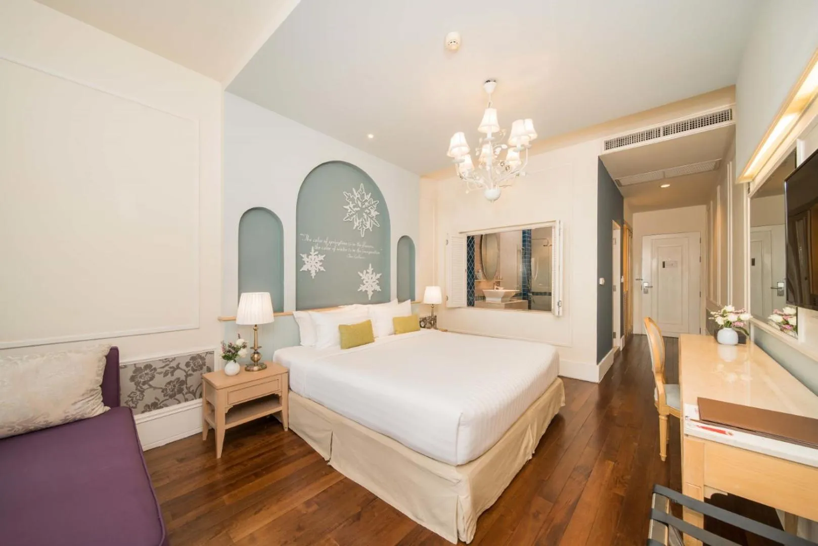 Bedroom, Bed in La Petite Salil Sukhumvit Thonglor 1