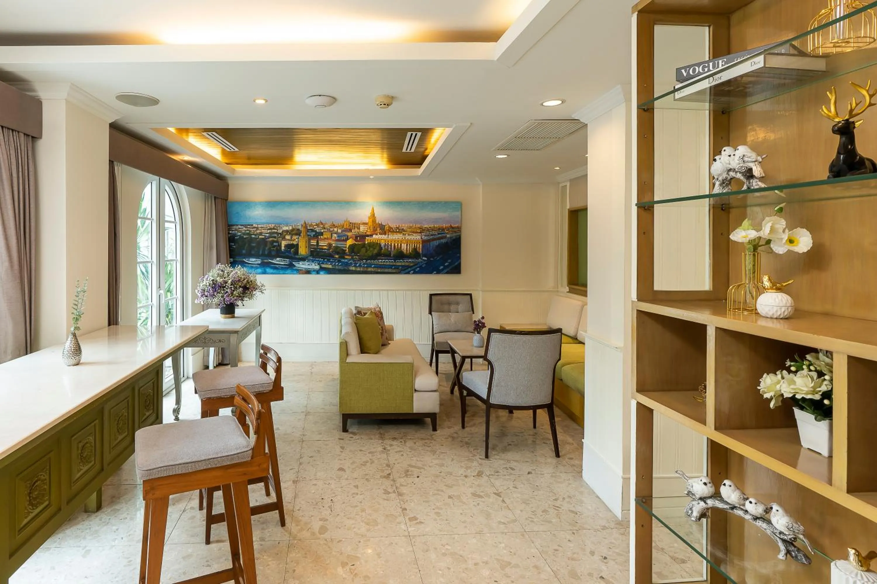 Living room in La Petite Salil Sukhumvit Thonglor 1