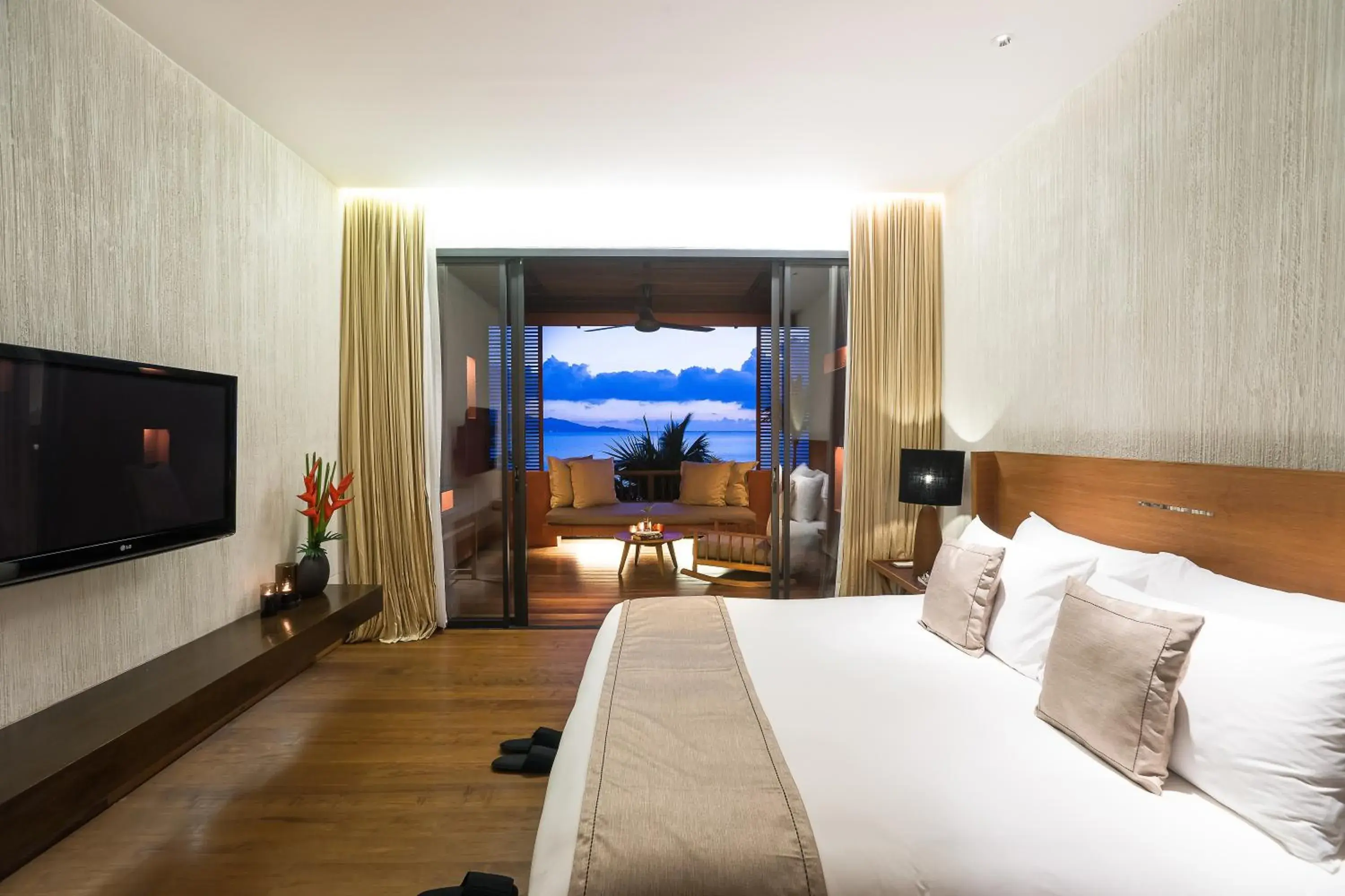 Double Room with Sea View in Hansar Samui Resort & Spa - SHA Extra Plus Double Room with Sea View in Hansar Samui Resort & Spa - SHA Extra Plus