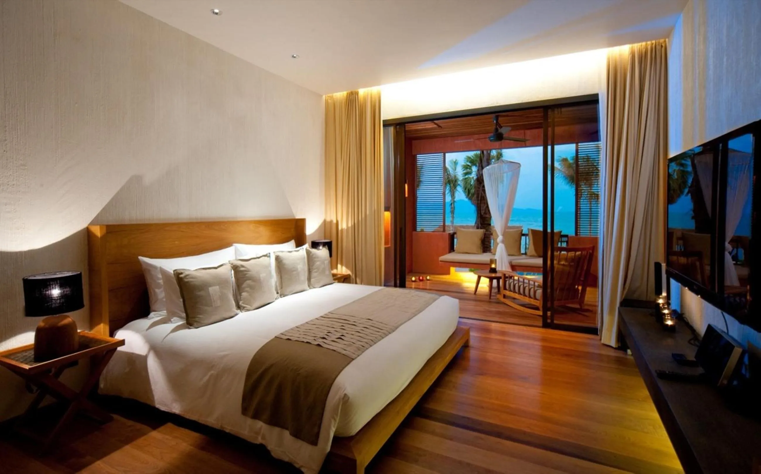 Photo of the whole room, Bed in Hansar Samui Resort & Spa - SHA Extra Plus