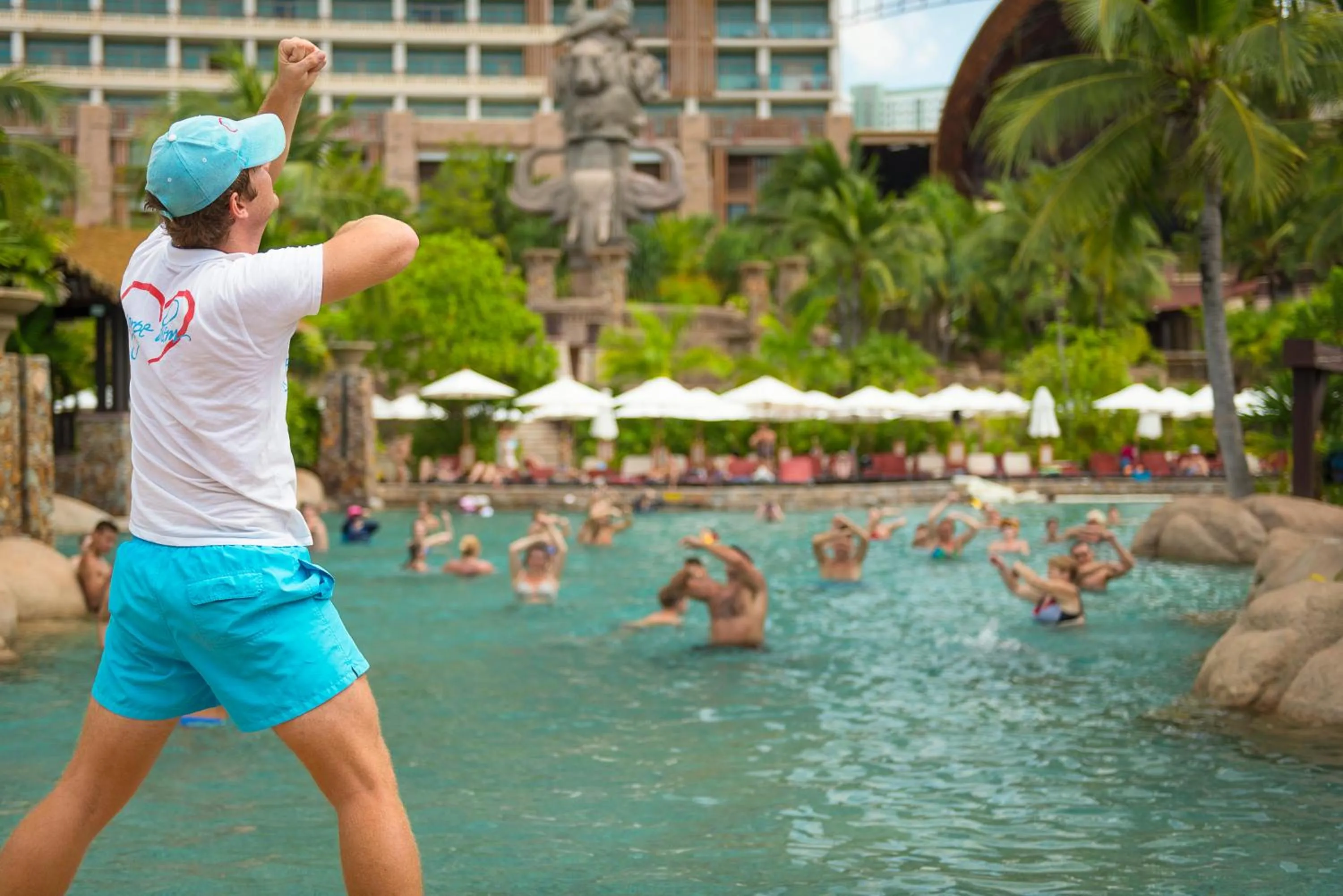 Swimming pool in Centara Grand Mirage Beach Resort Pattaya