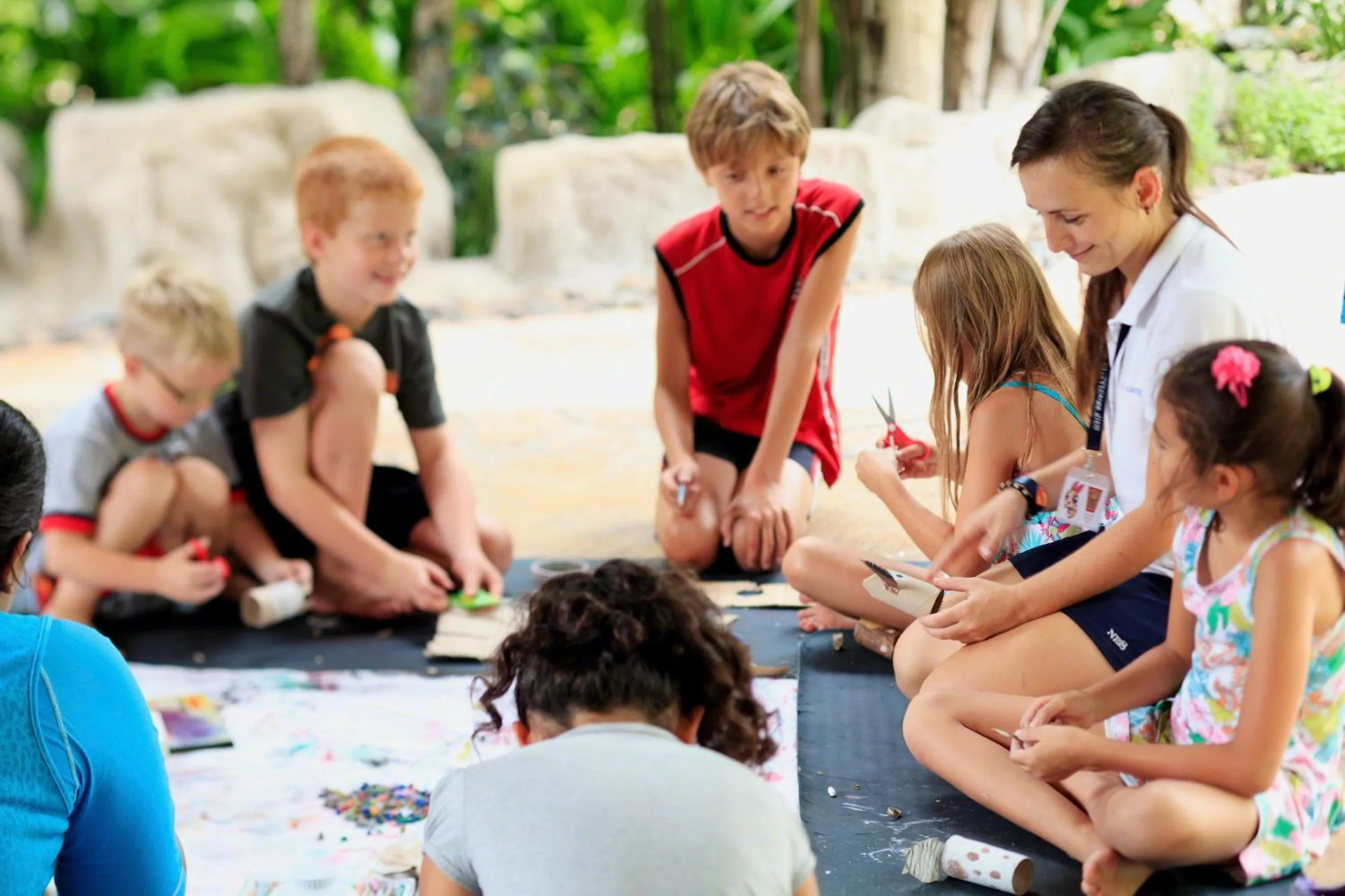 Children play ground in Centara Grand Mirage Beach Resort Pattaya