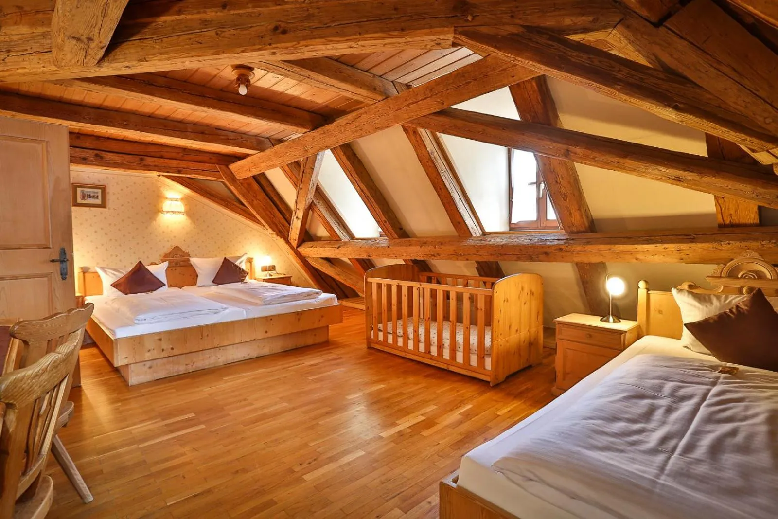 Photo of the whole room, Bed in Hotel-Brauereigasthof Josef Fuchs