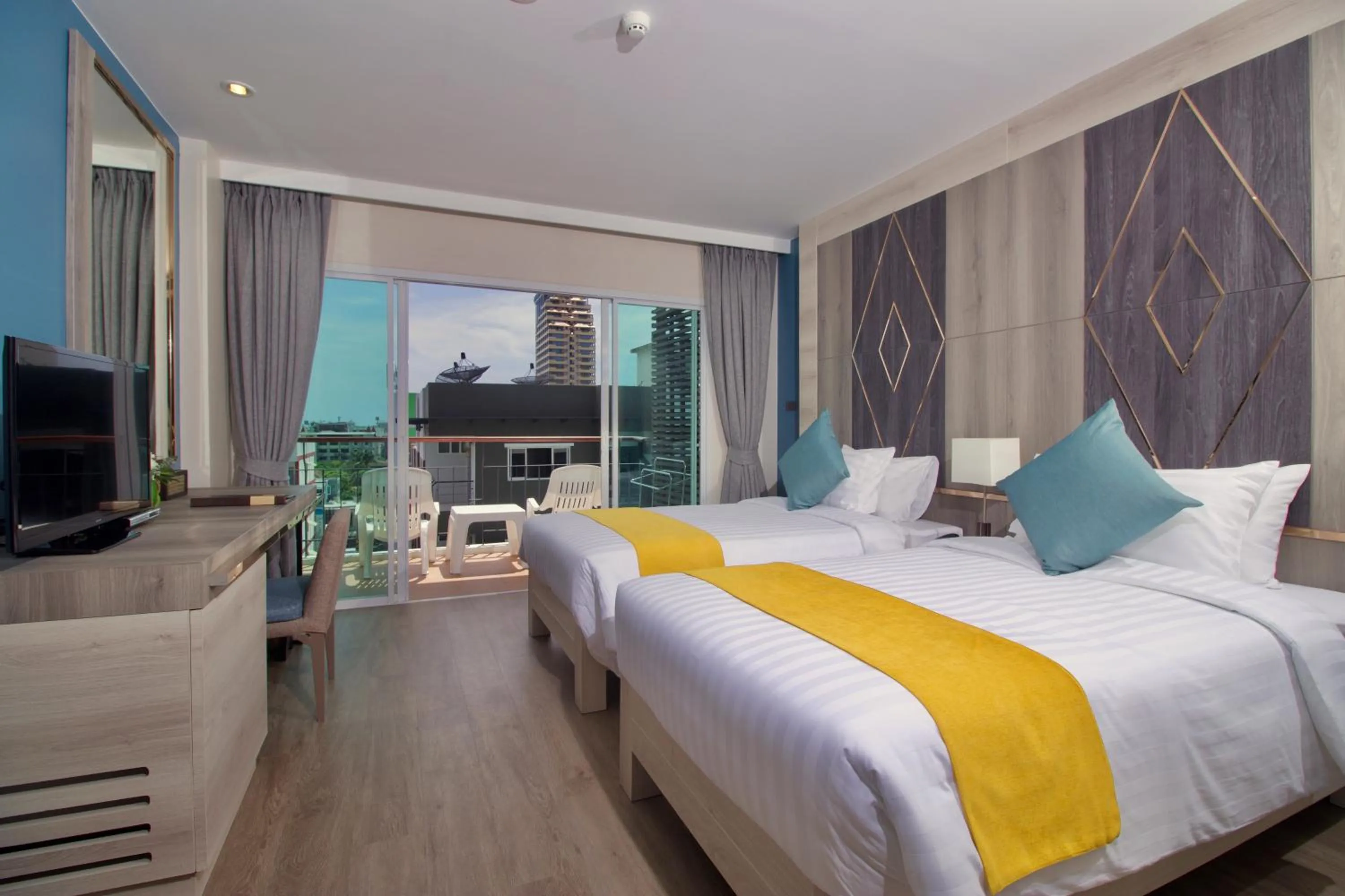 Bed in Andakira Hotel - SHA Extra Plus