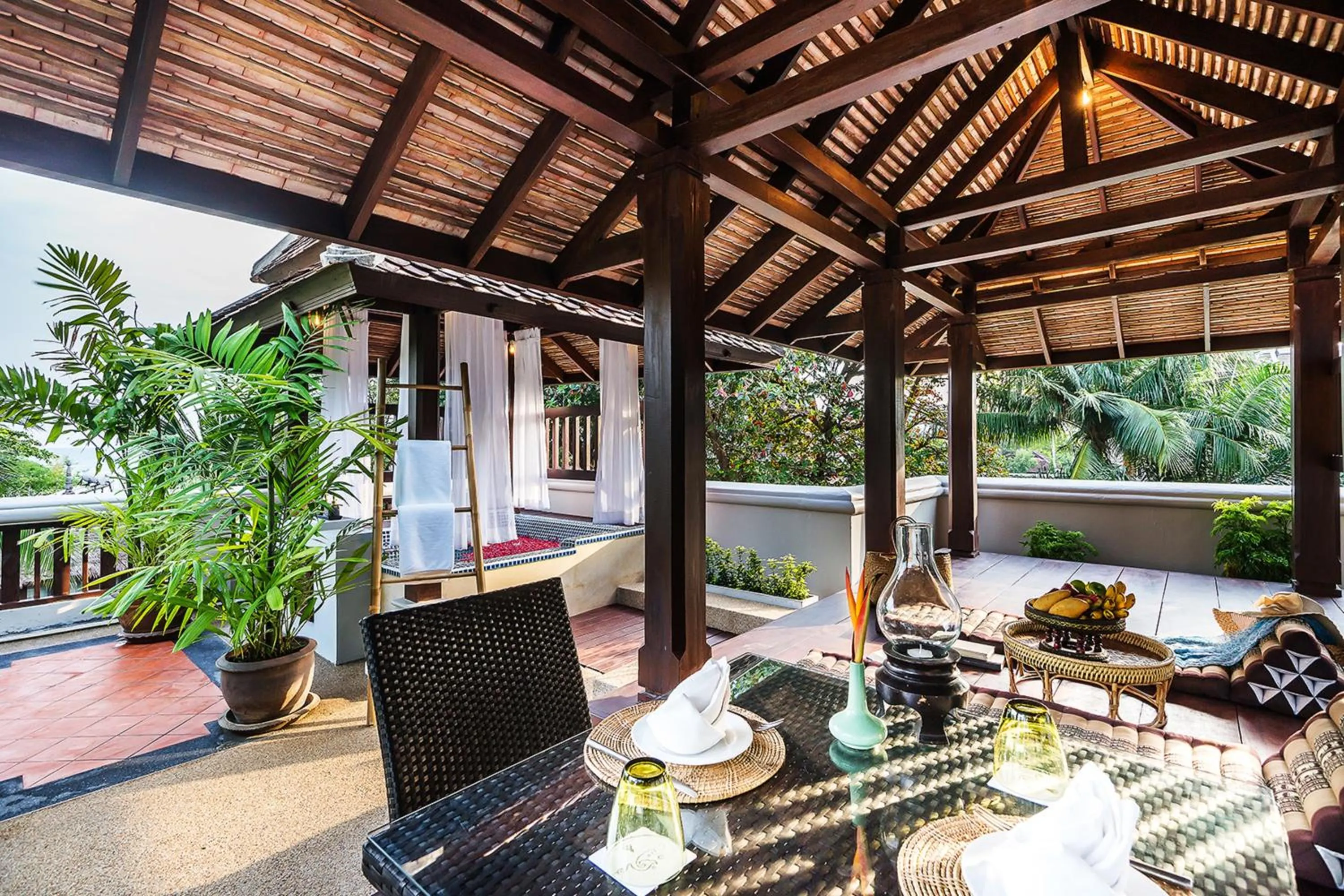 Balcony/Terrace in Muang Samui Spa Resort