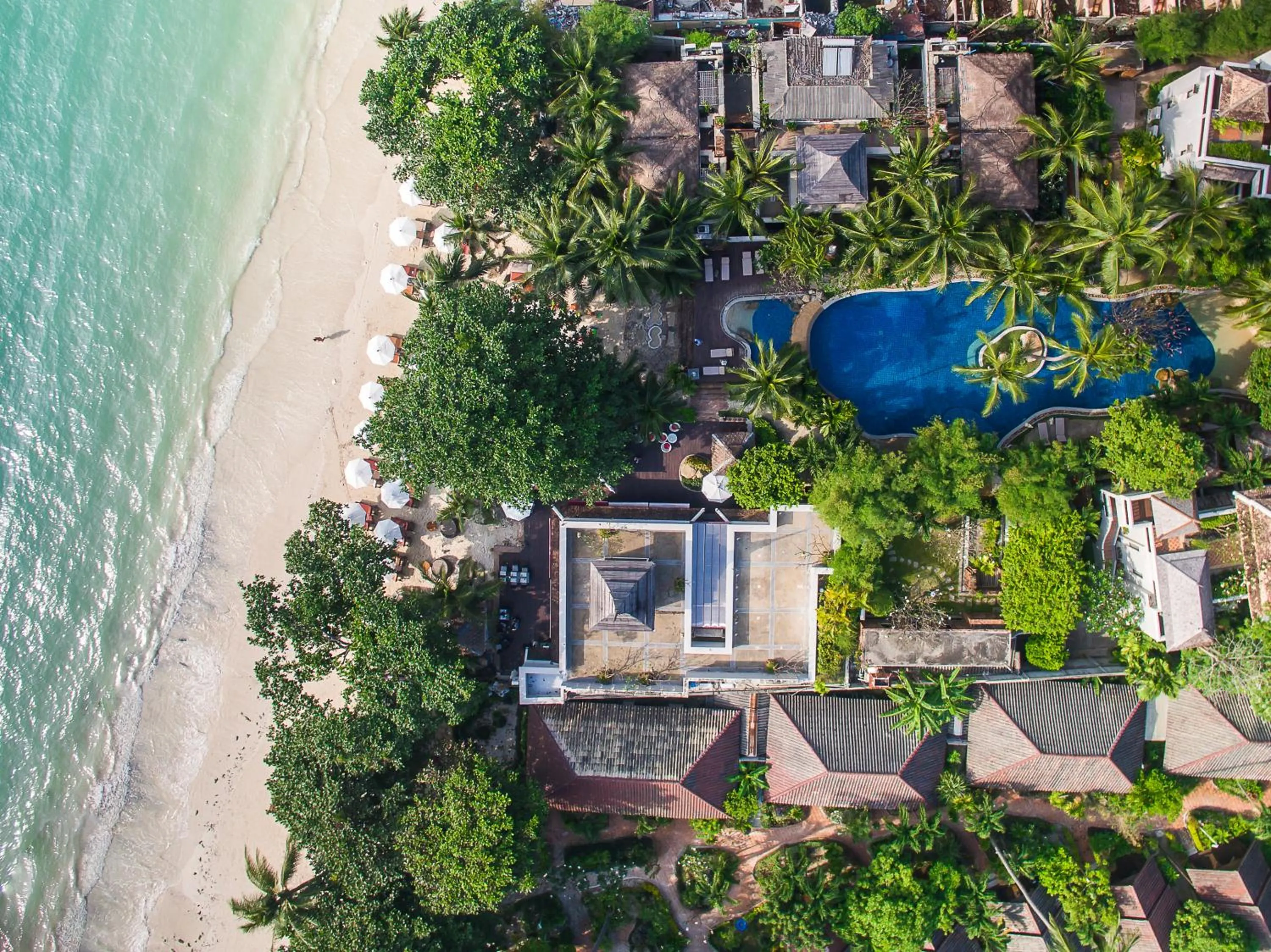 Bird's eye view in Muang Samui Spa Resort