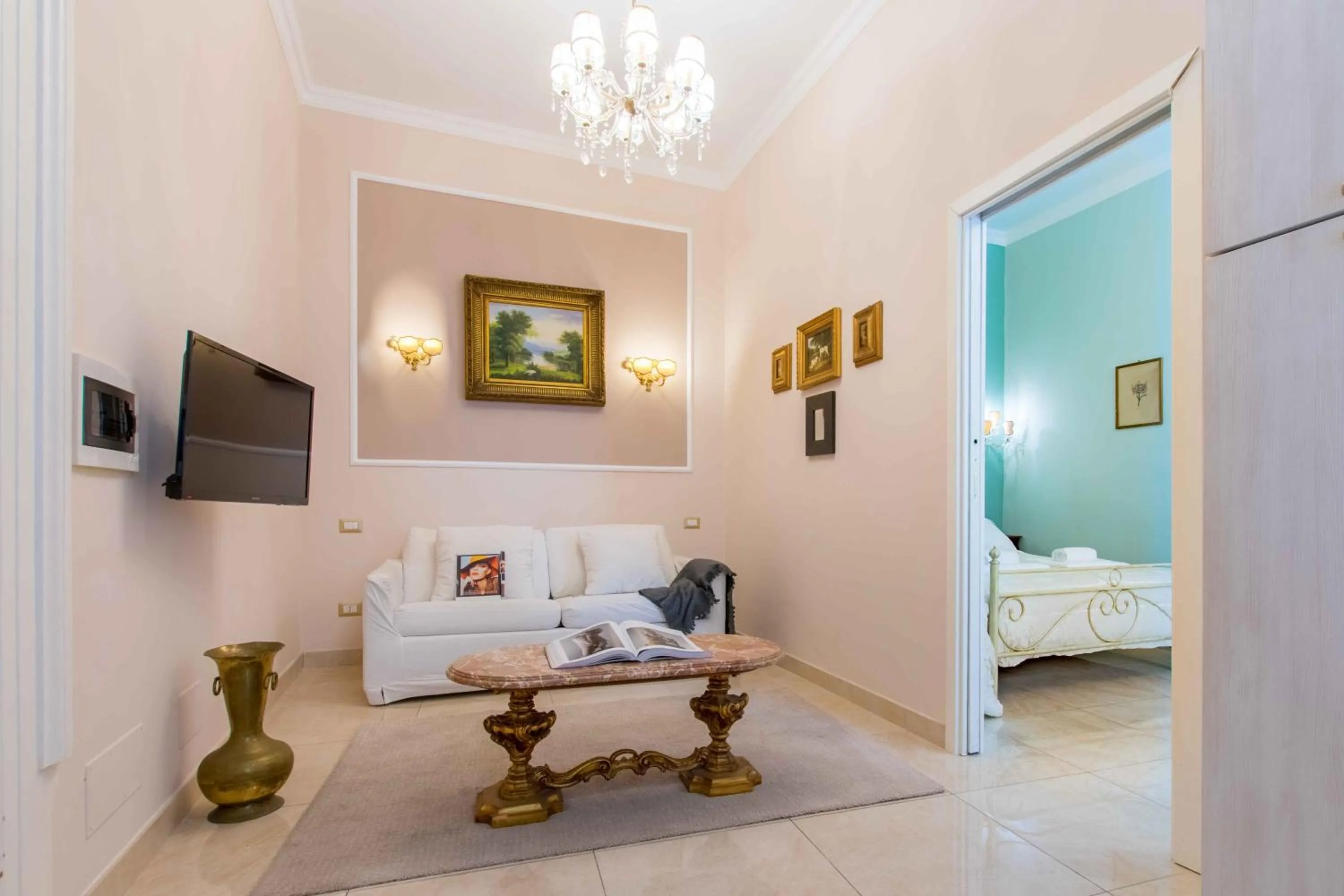 Bed in Sant'Ivo Apartments