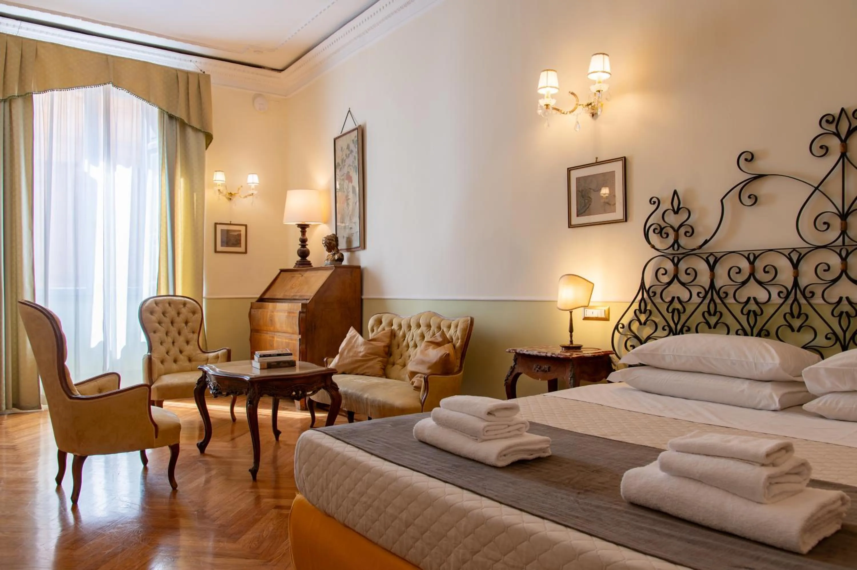 Bed in Sant'Ivo Apartments