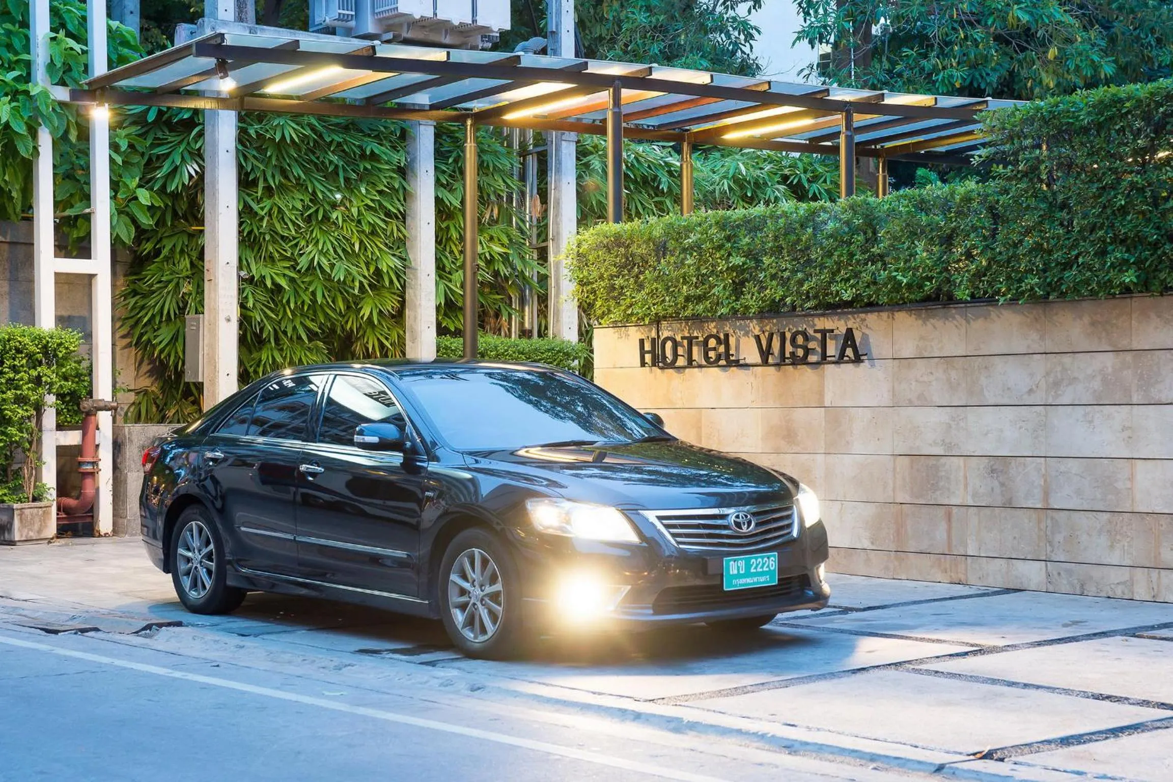 Facade/entrance in Hotel Vista