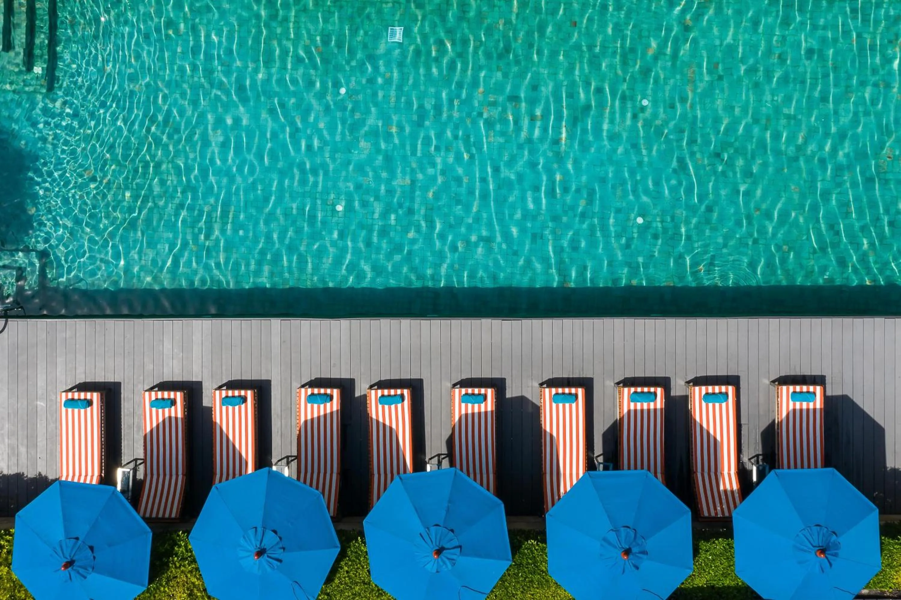 Pool view in Hotel Vista