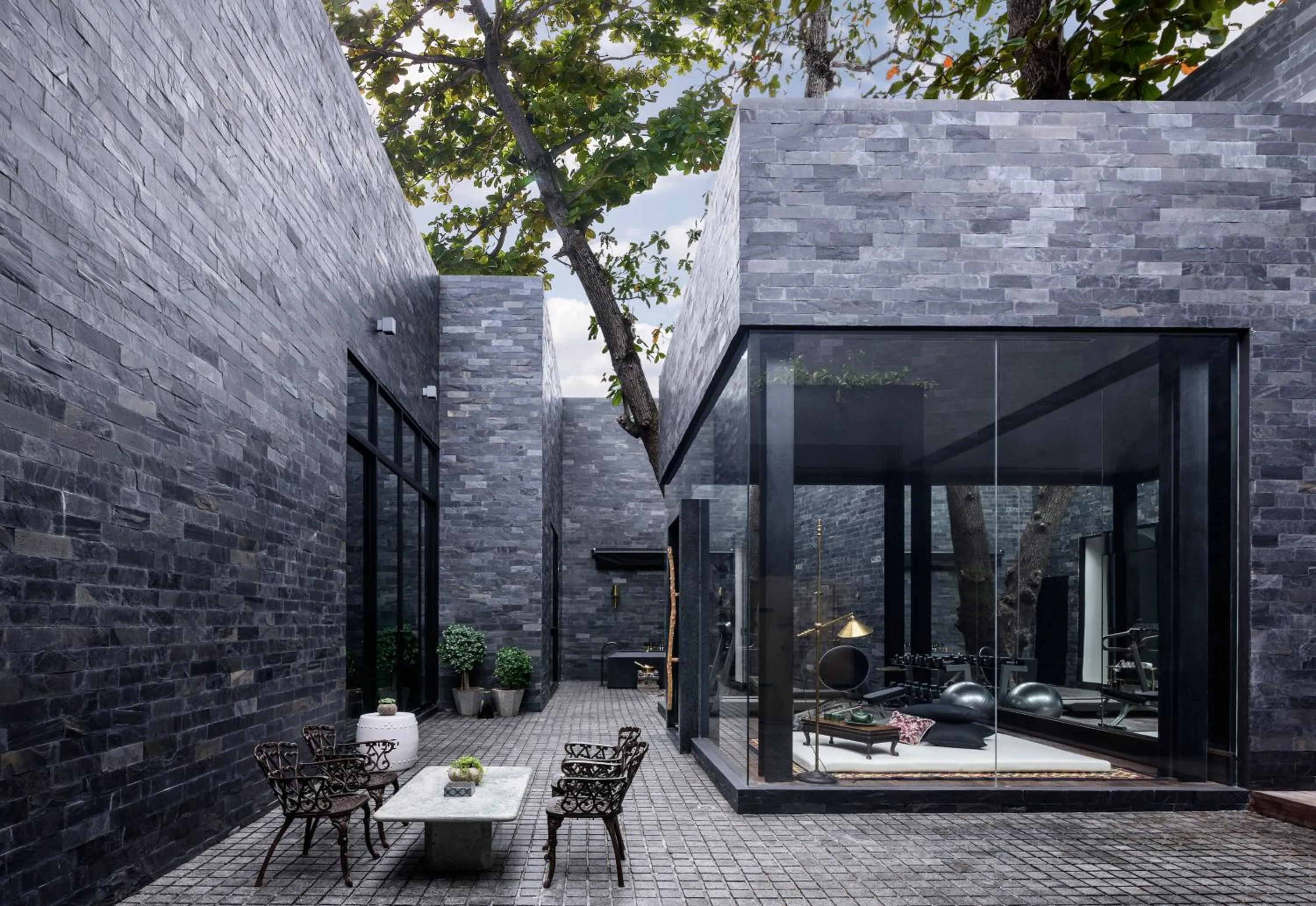 Patio in The Library