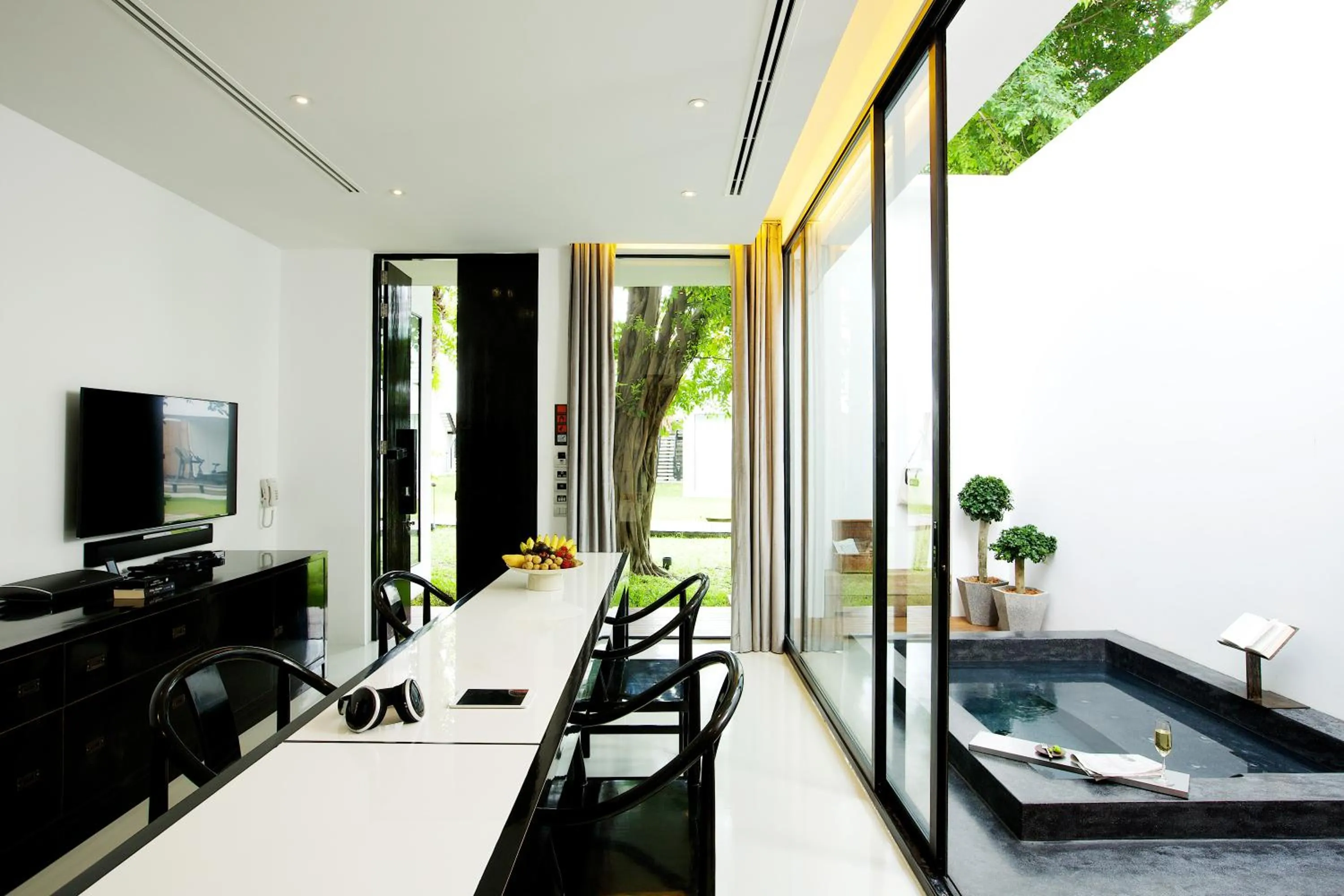 Patio in The Library