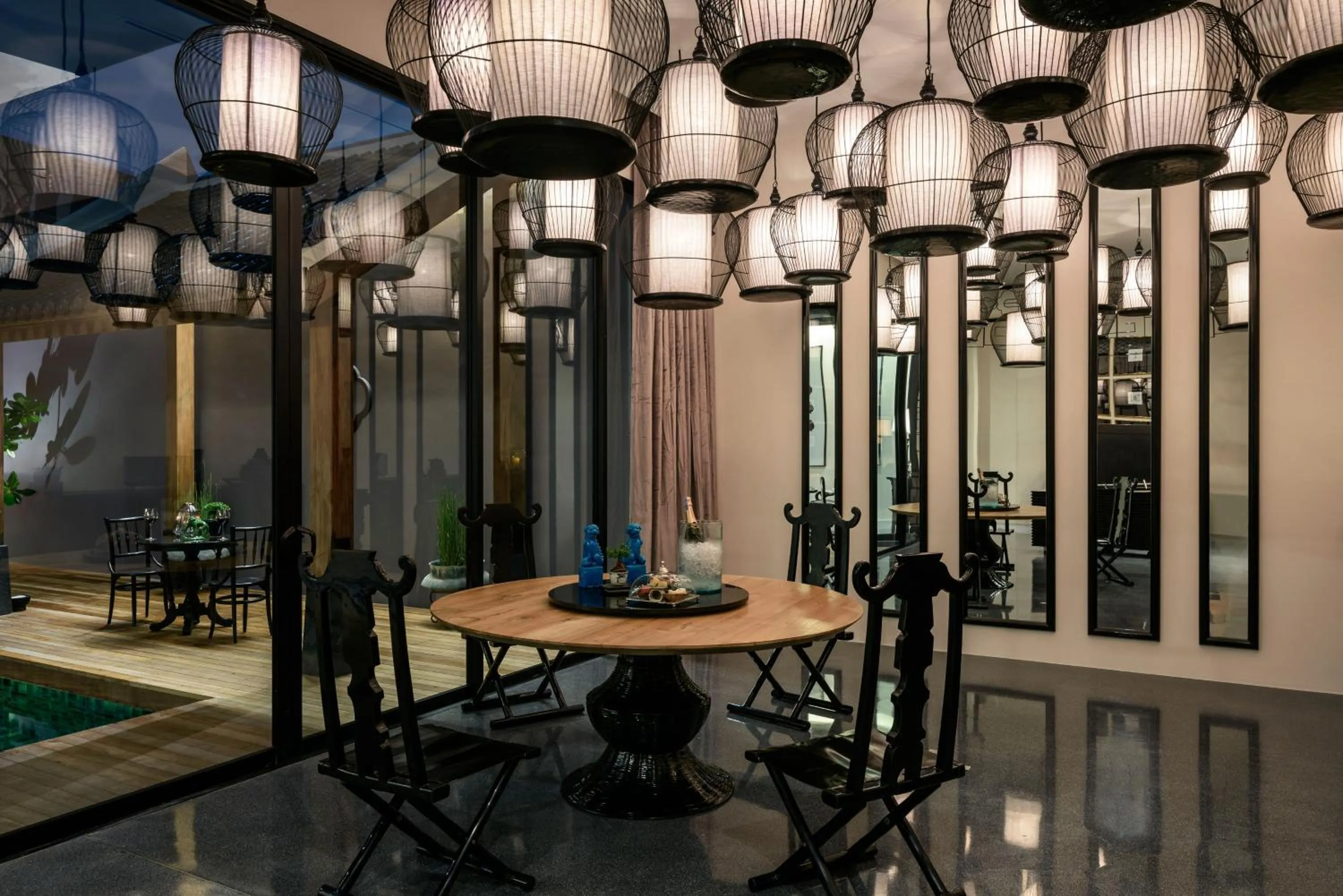 Dining area in The Library