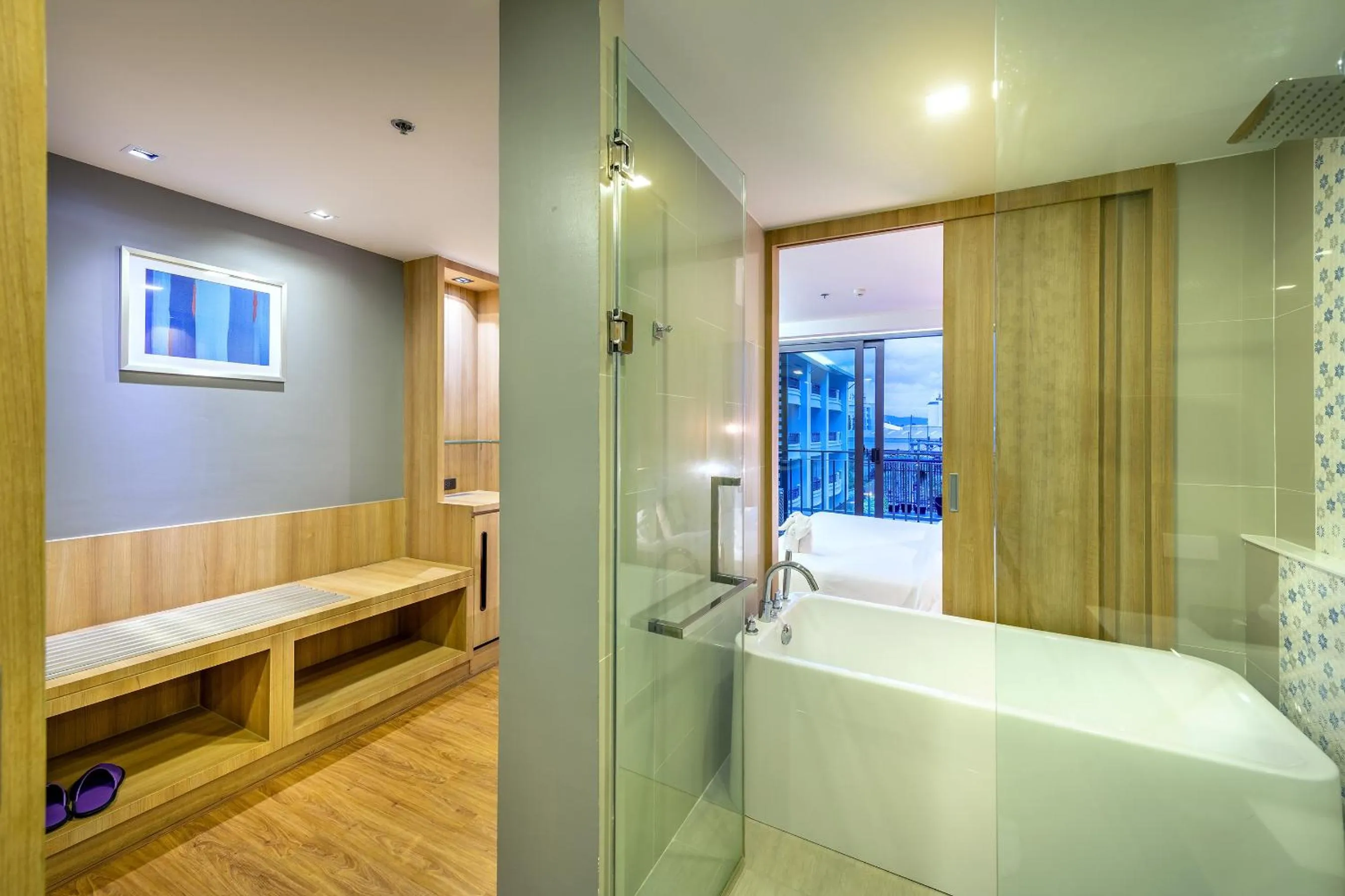 Bathroom in PLAAI Prime Hotel Rayong SHA Extra Plus