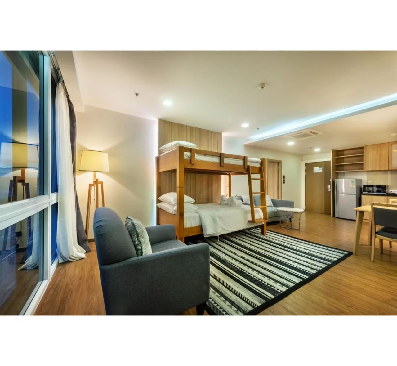 Seating area, Bed in PLAAI Prime Hotel Rayong SHA Extra Plus