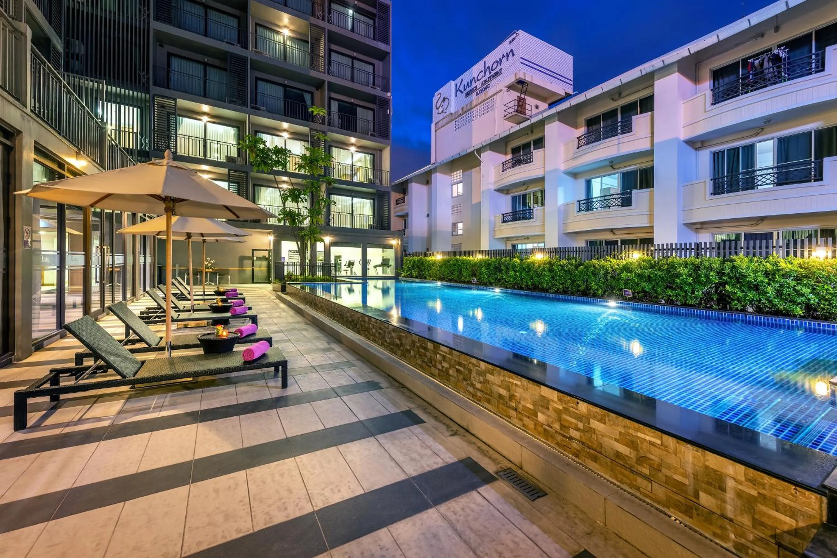 Swimming pool in PLAAI Prime Hotel Rayong SHA Extra Plus