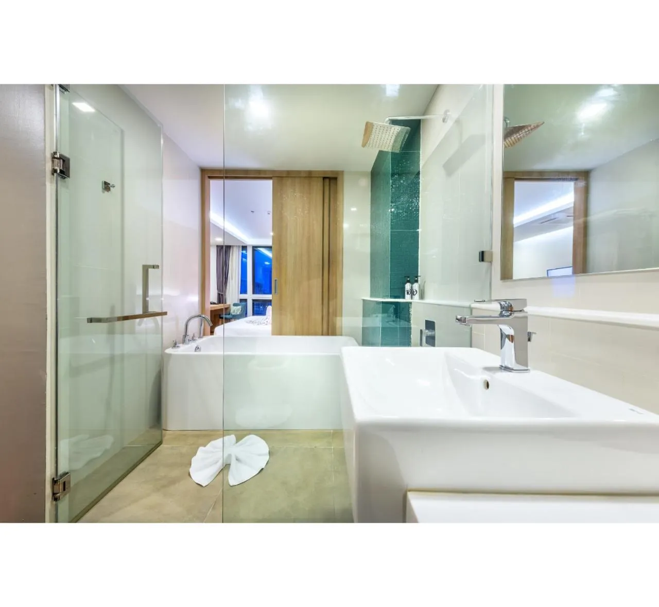 Bathroom in PLAAI Prime Hotel Rayong SHA Extra Plus
