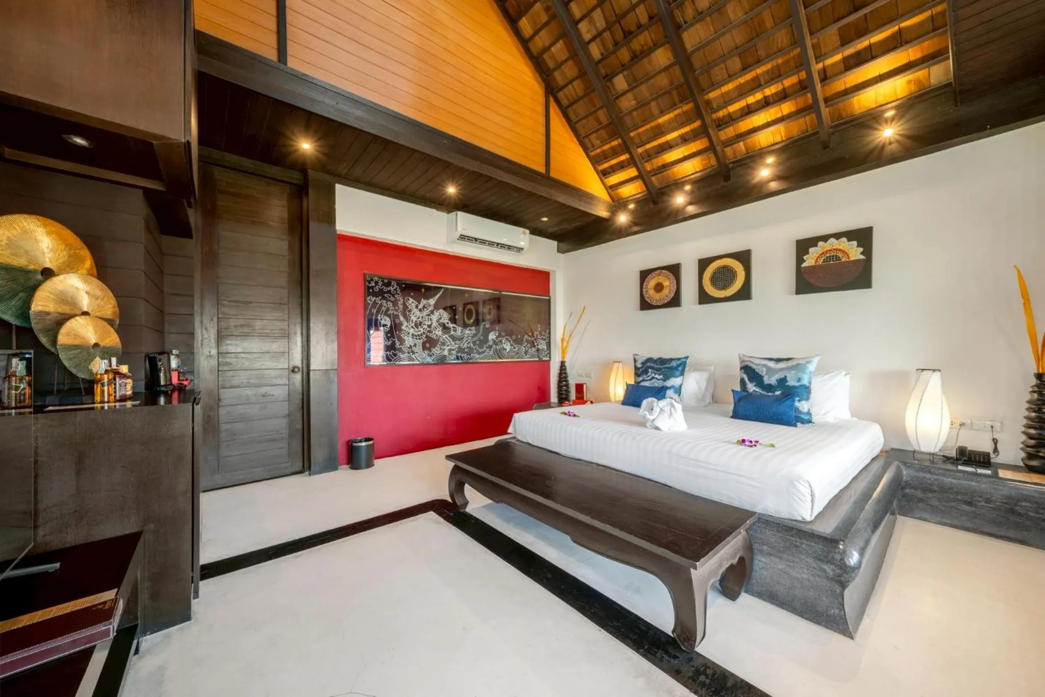 Inner courtyard view, Bed in Kirikayan Boutique Resort - SHA Extra Plus