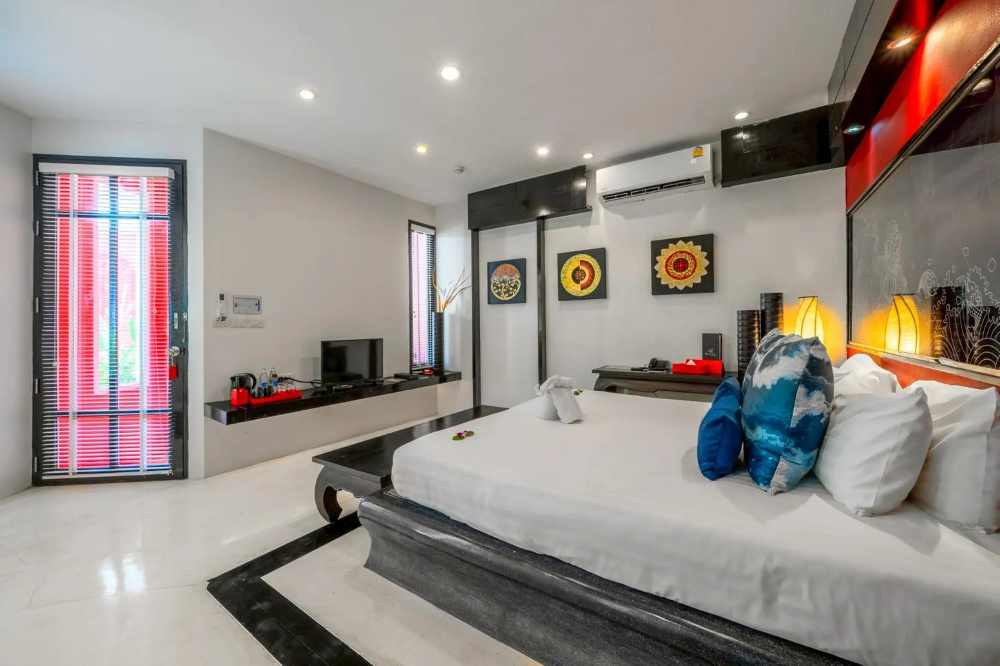 Bed in Kirikayan Boutique Resort - SHA Extra Plus